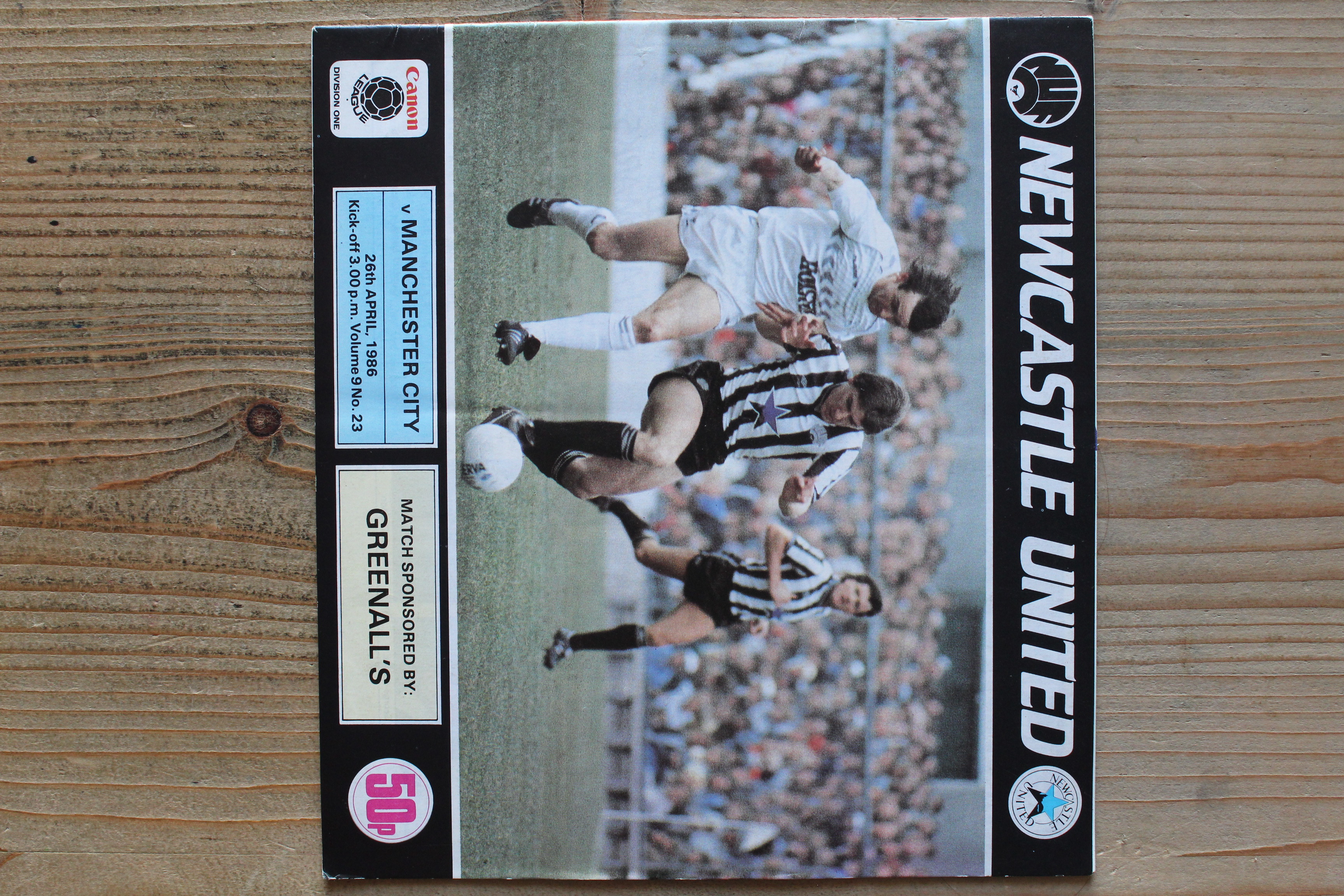 Newcastle United FC v Manchester City FC