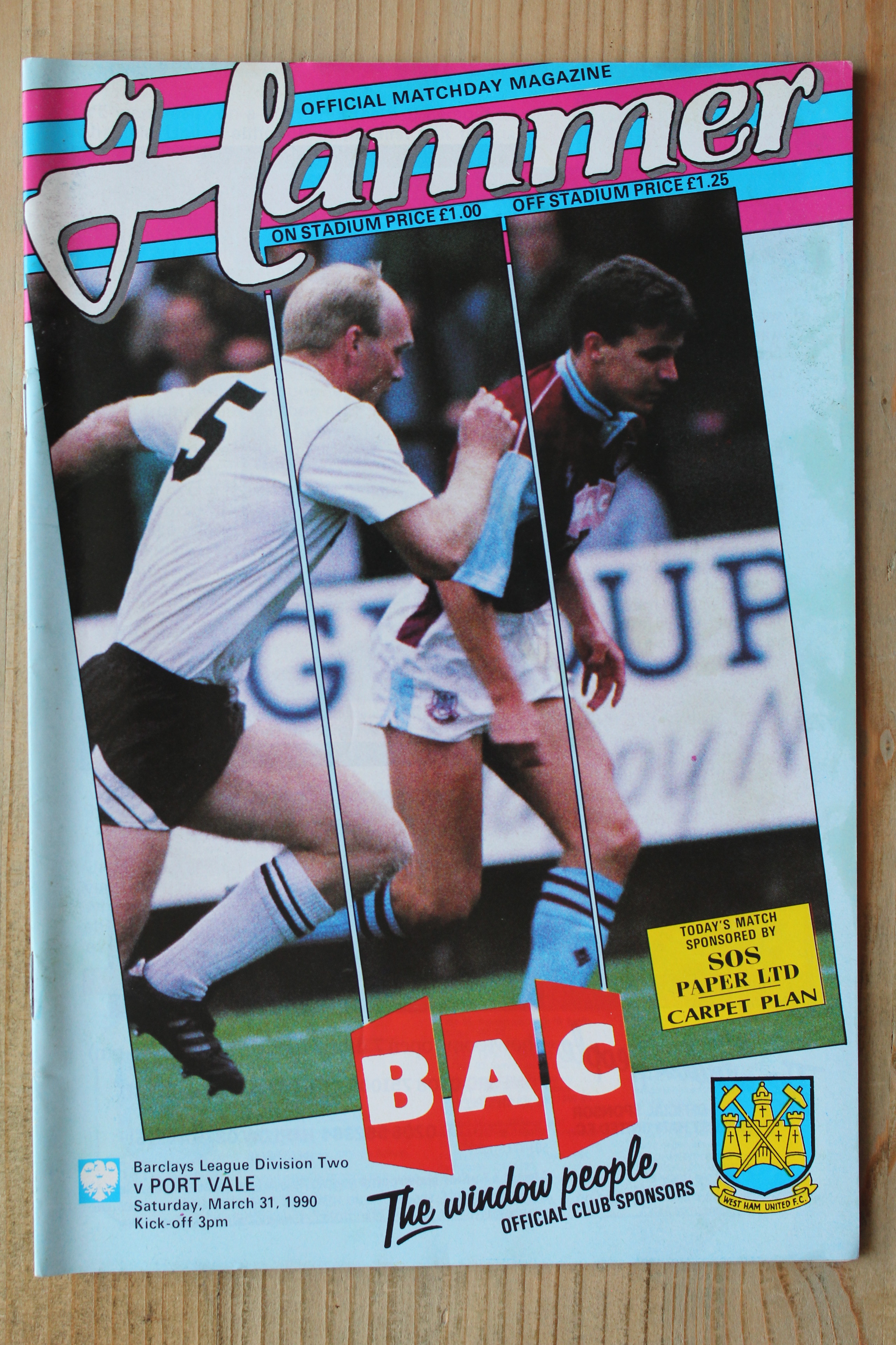 West Ham United FC v Port Vale FC