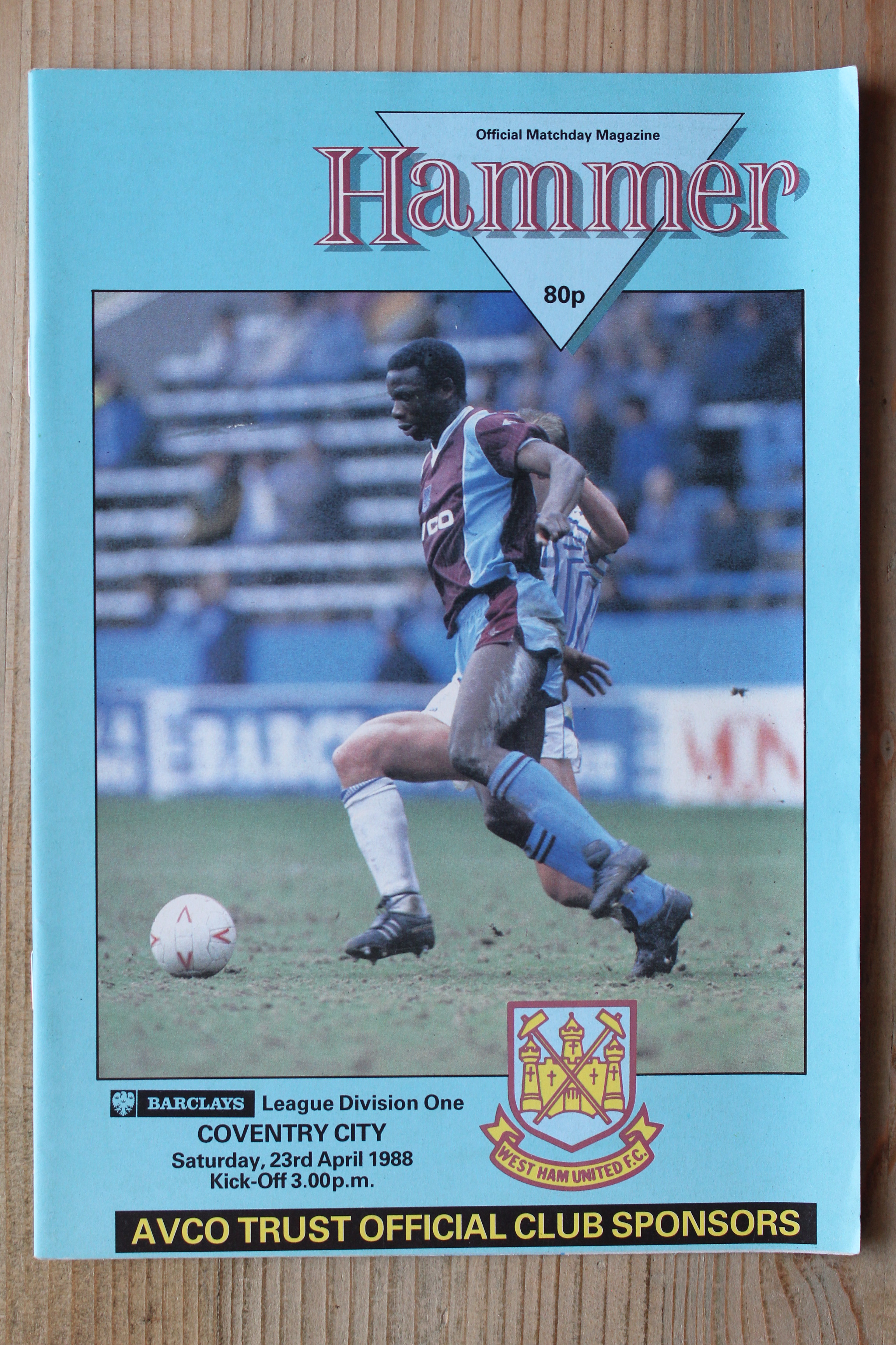 West Ham United FC v Coventry City FC