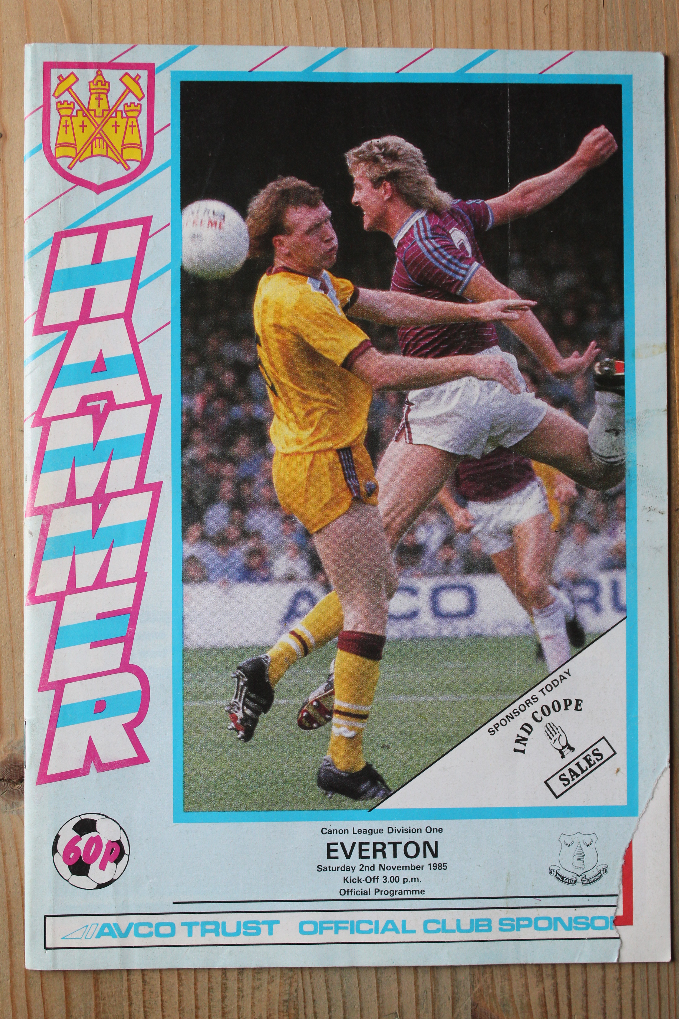 West Ham United FC v Everton FC