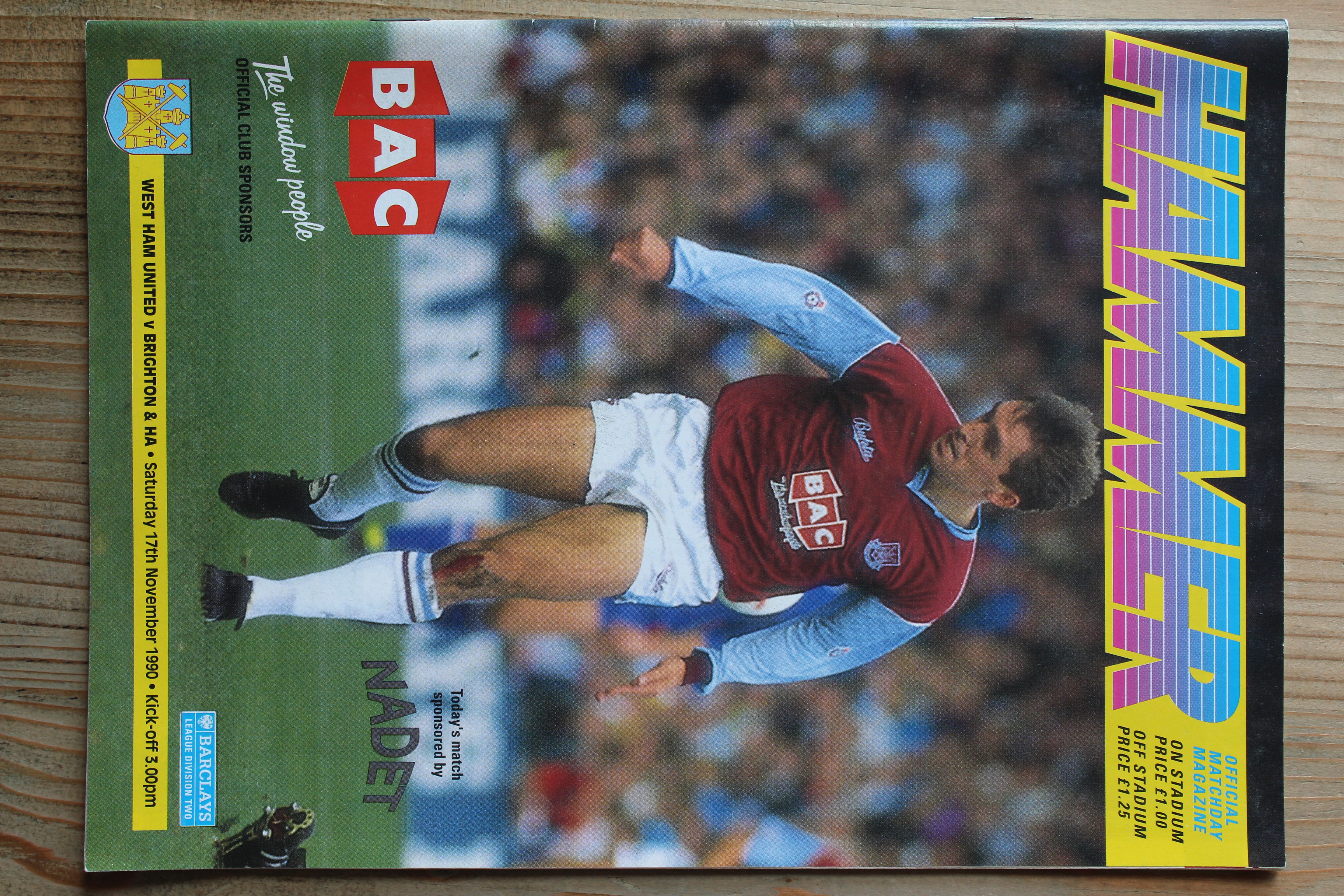 West Ham United FC v Brighton & Hove Albion FC