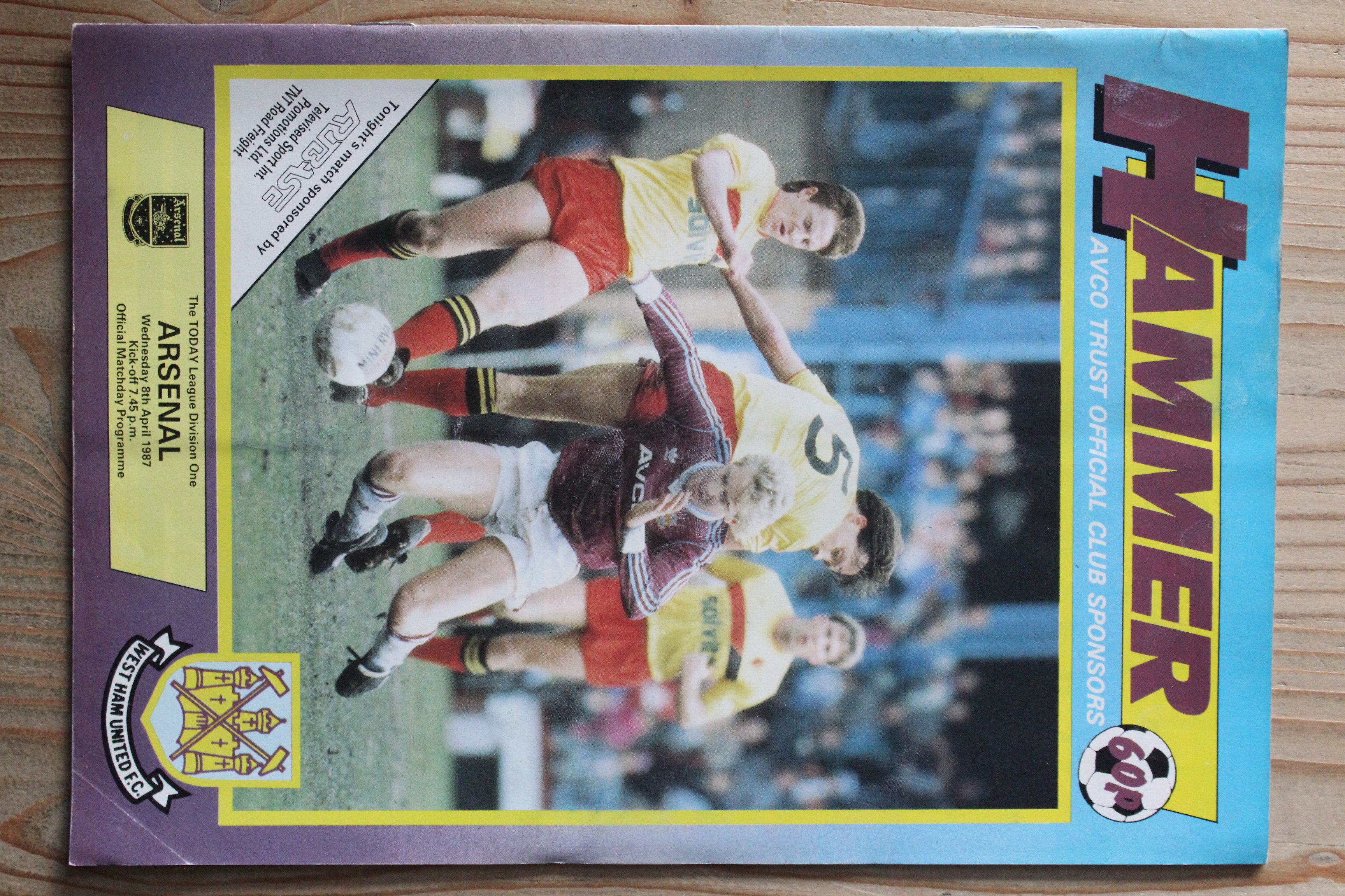 West Ham United FC v Arsenal FC