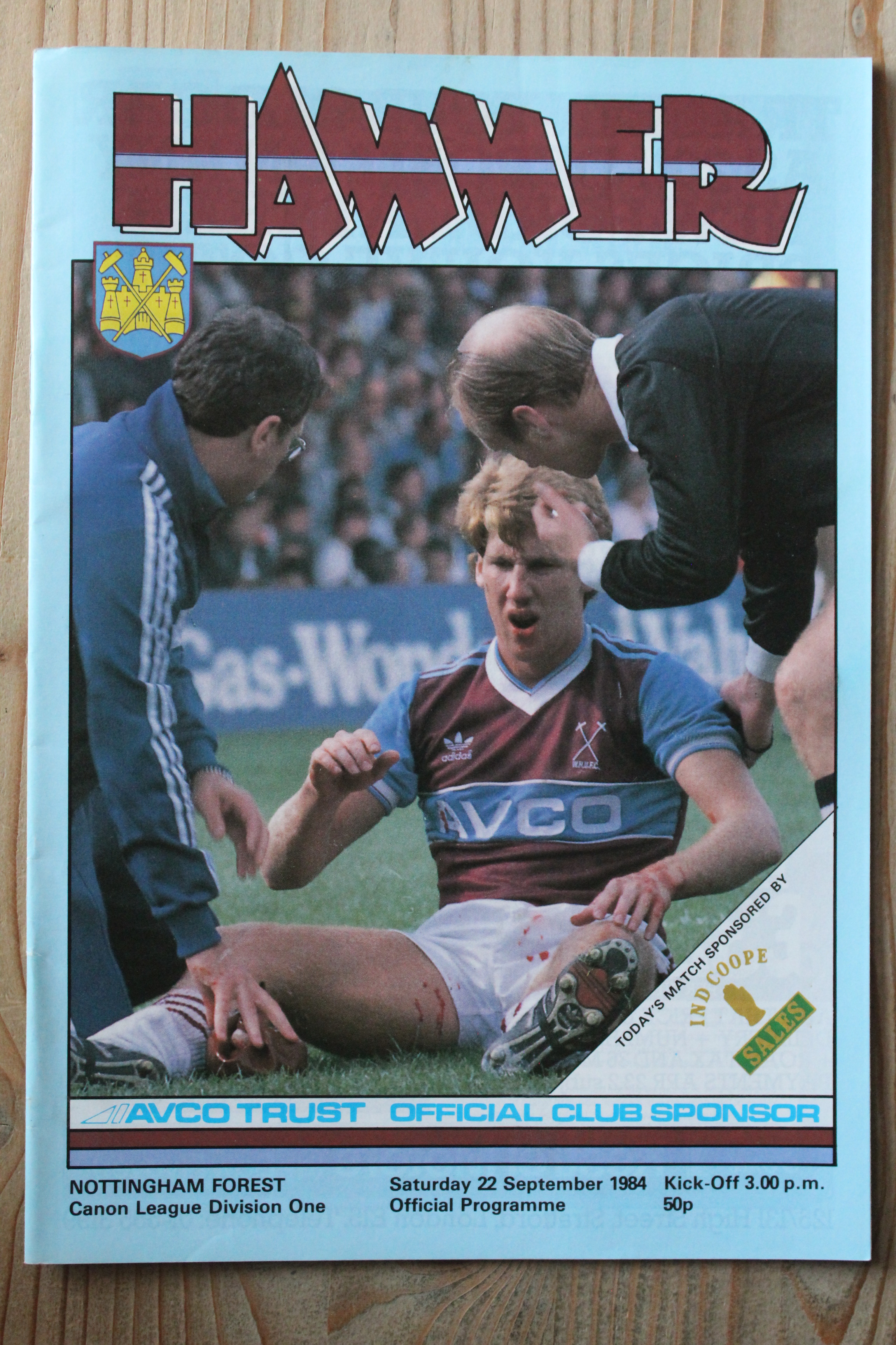 West Ham United FC v Nottingham Forest FC