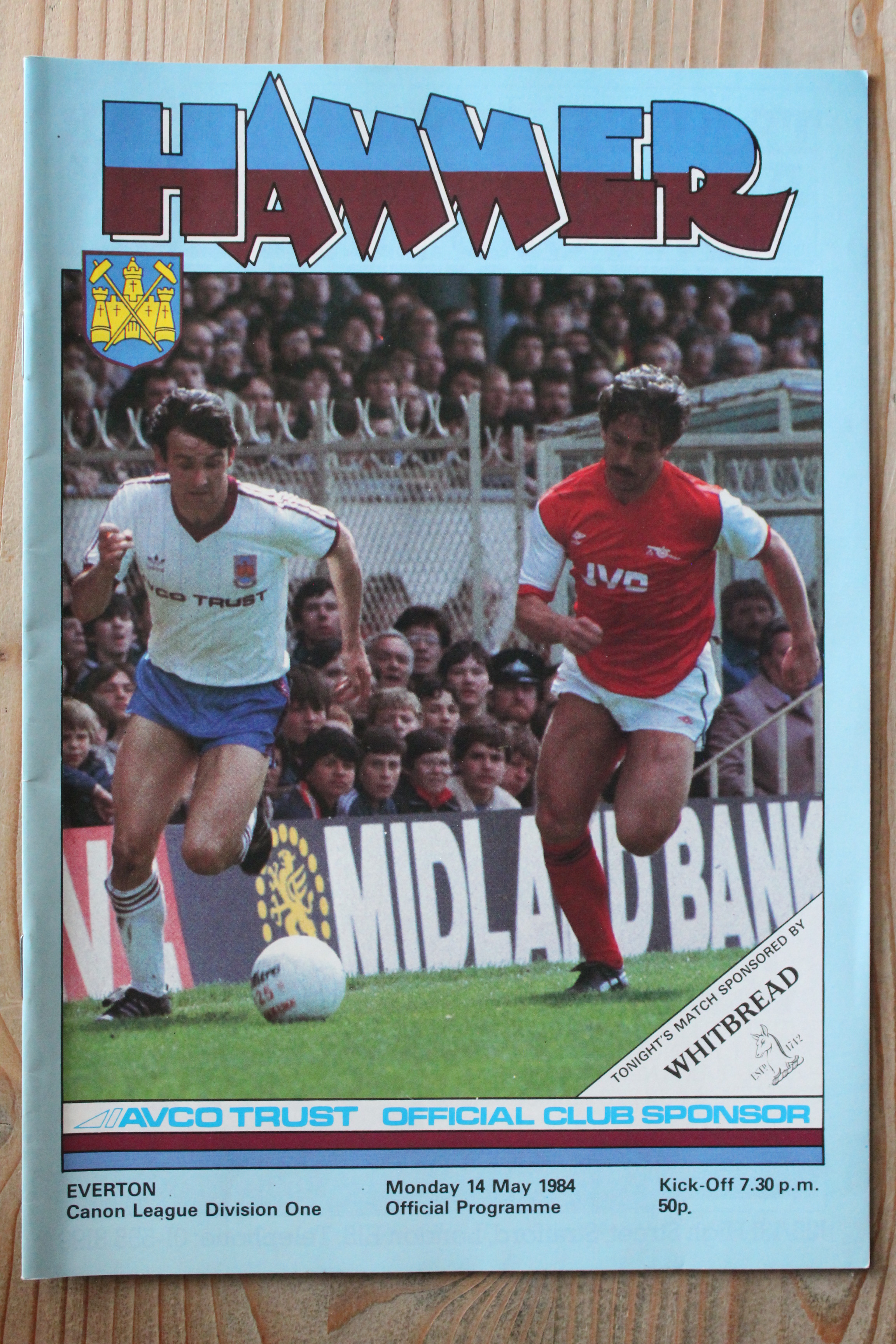 West Ham United FC v Everton FC