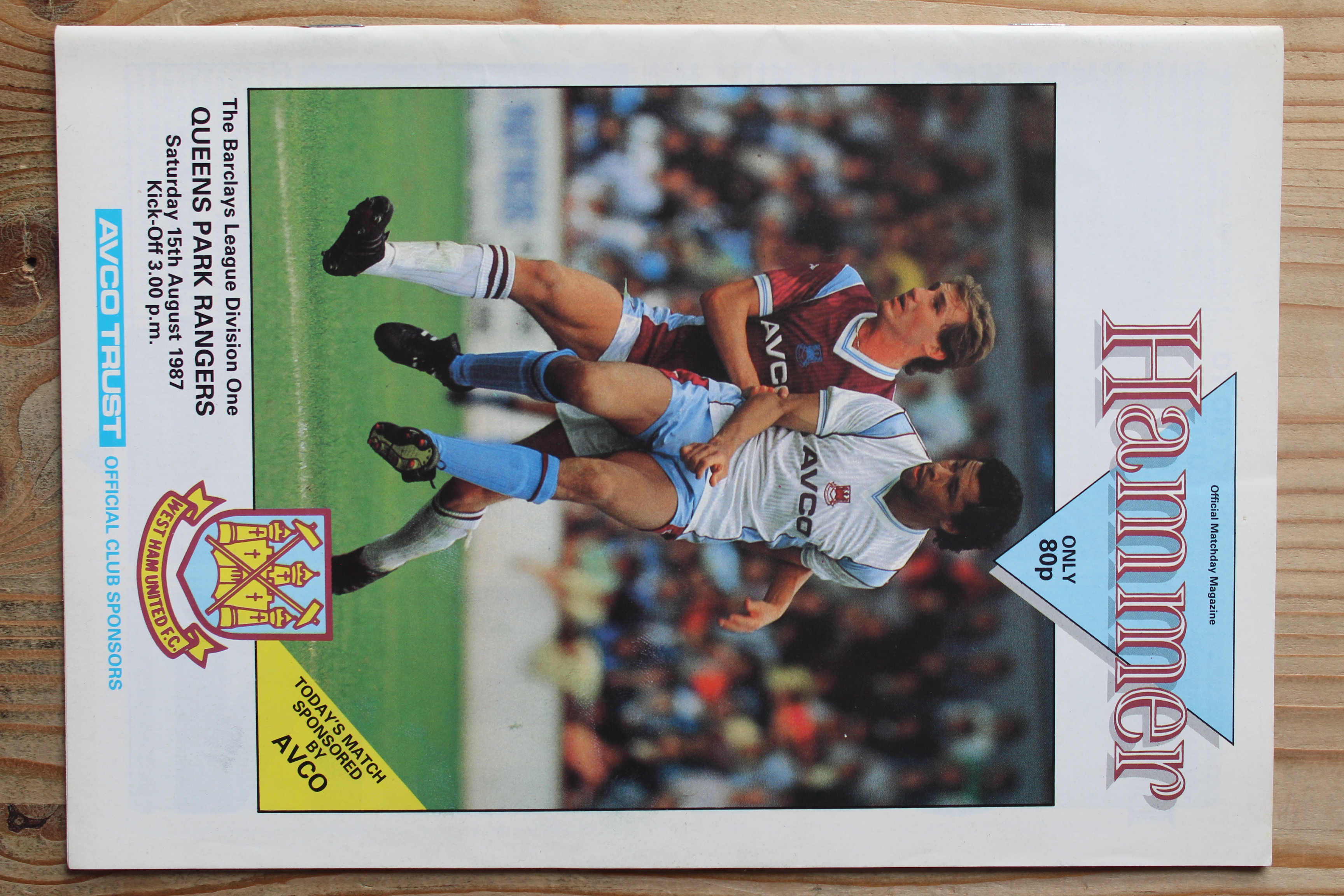 West Ham United FC v Queens Park Rangers FC