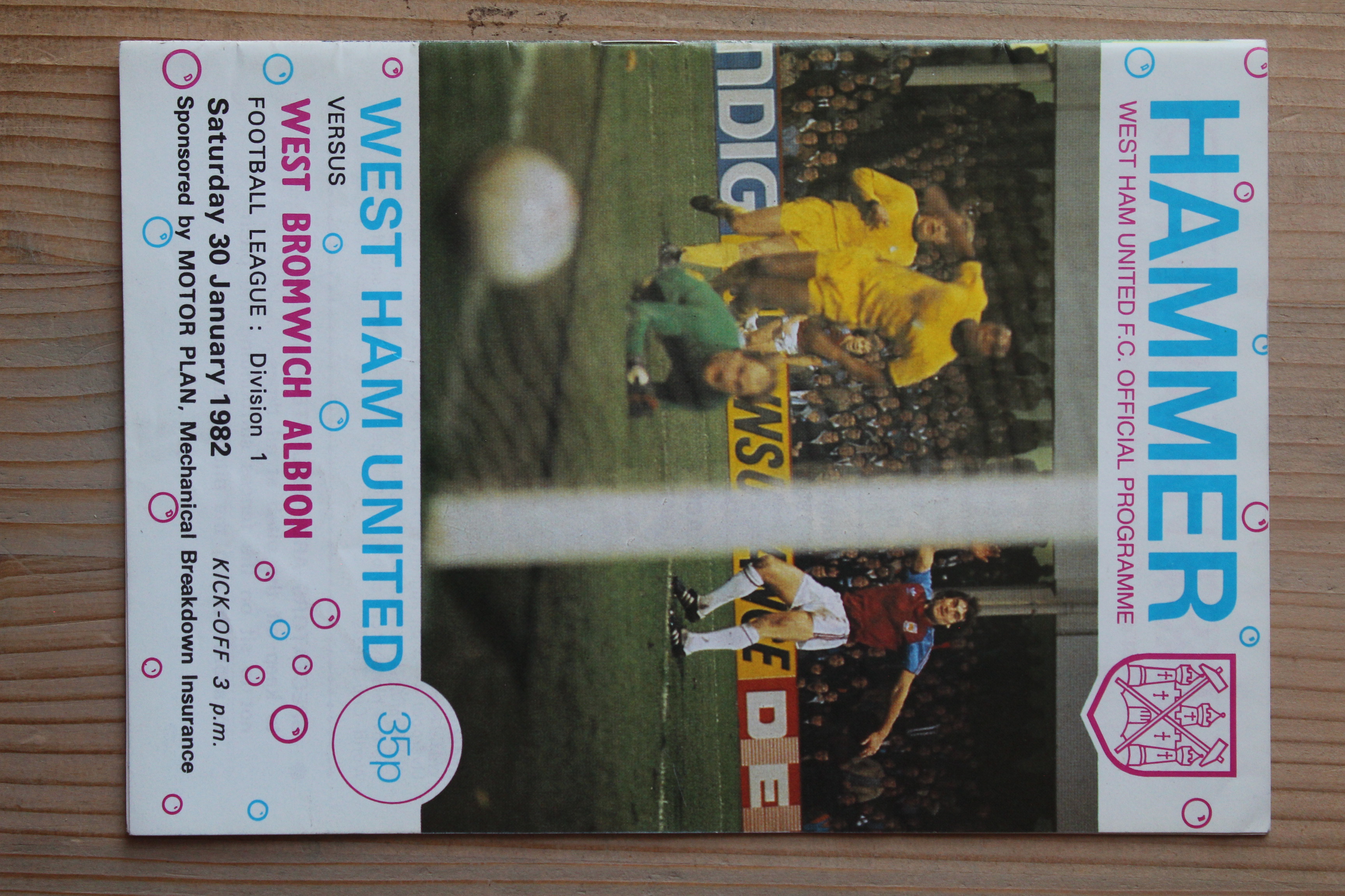 West Ham United FC v West Bromwich Albion FC 