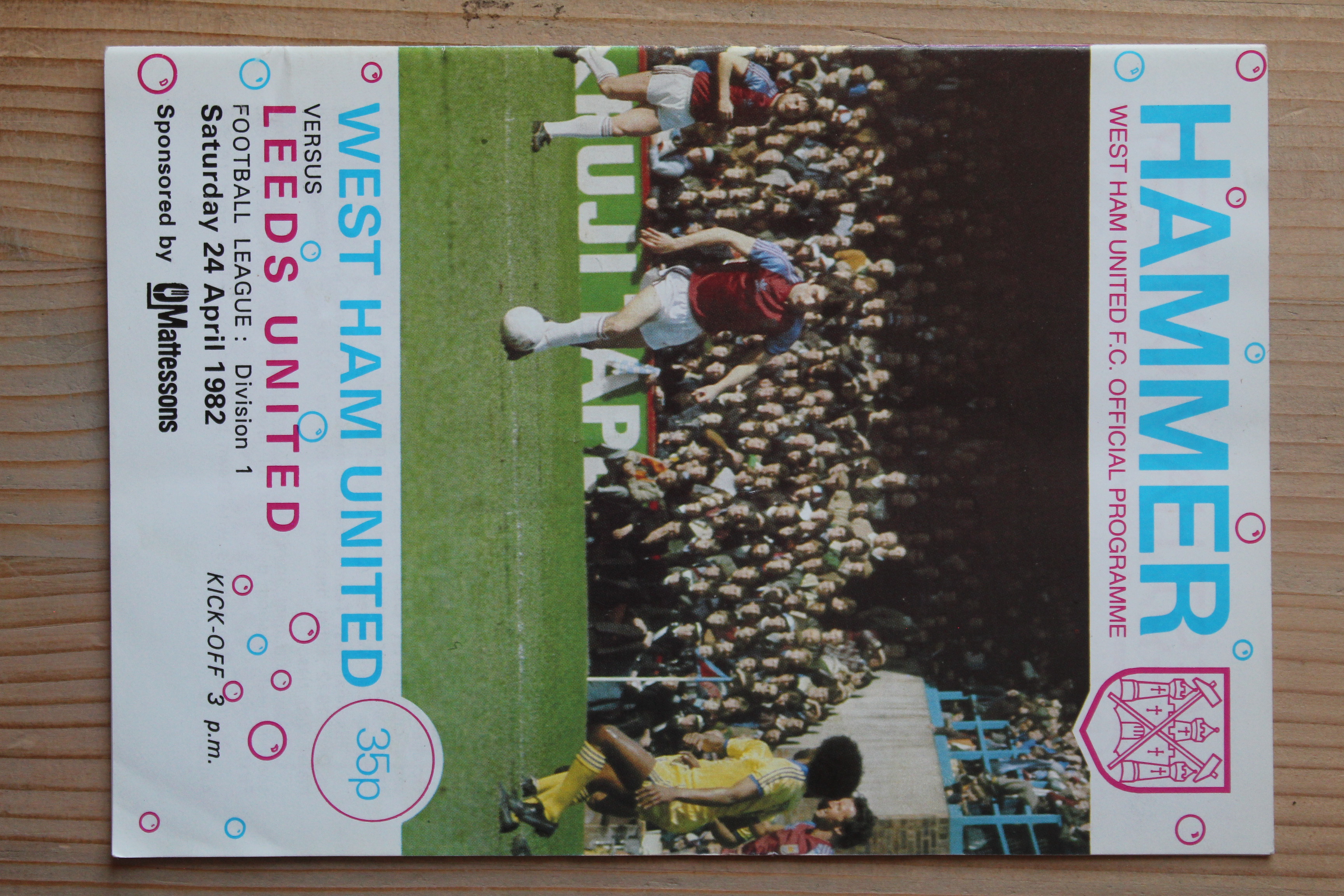 West Ham United FC v Leeds United FC