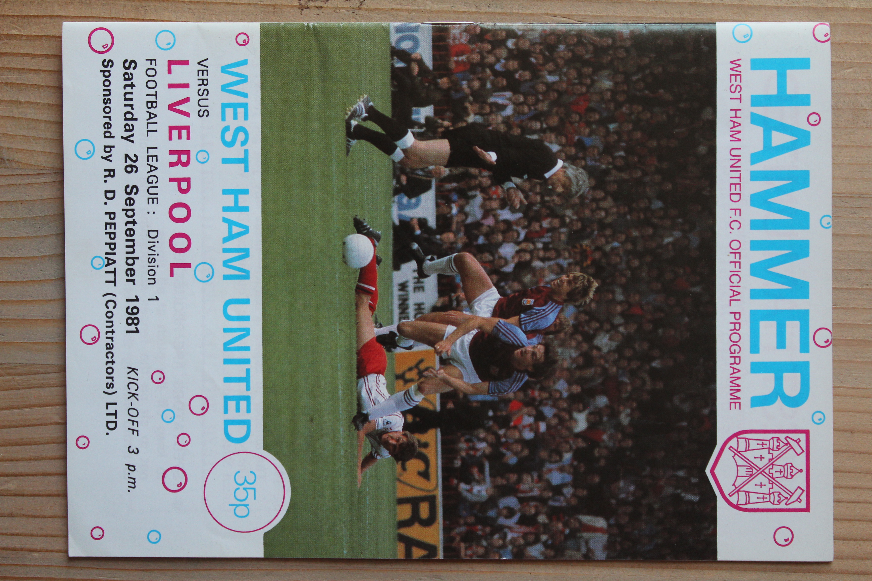 West Ham United FC v Liverpool FC