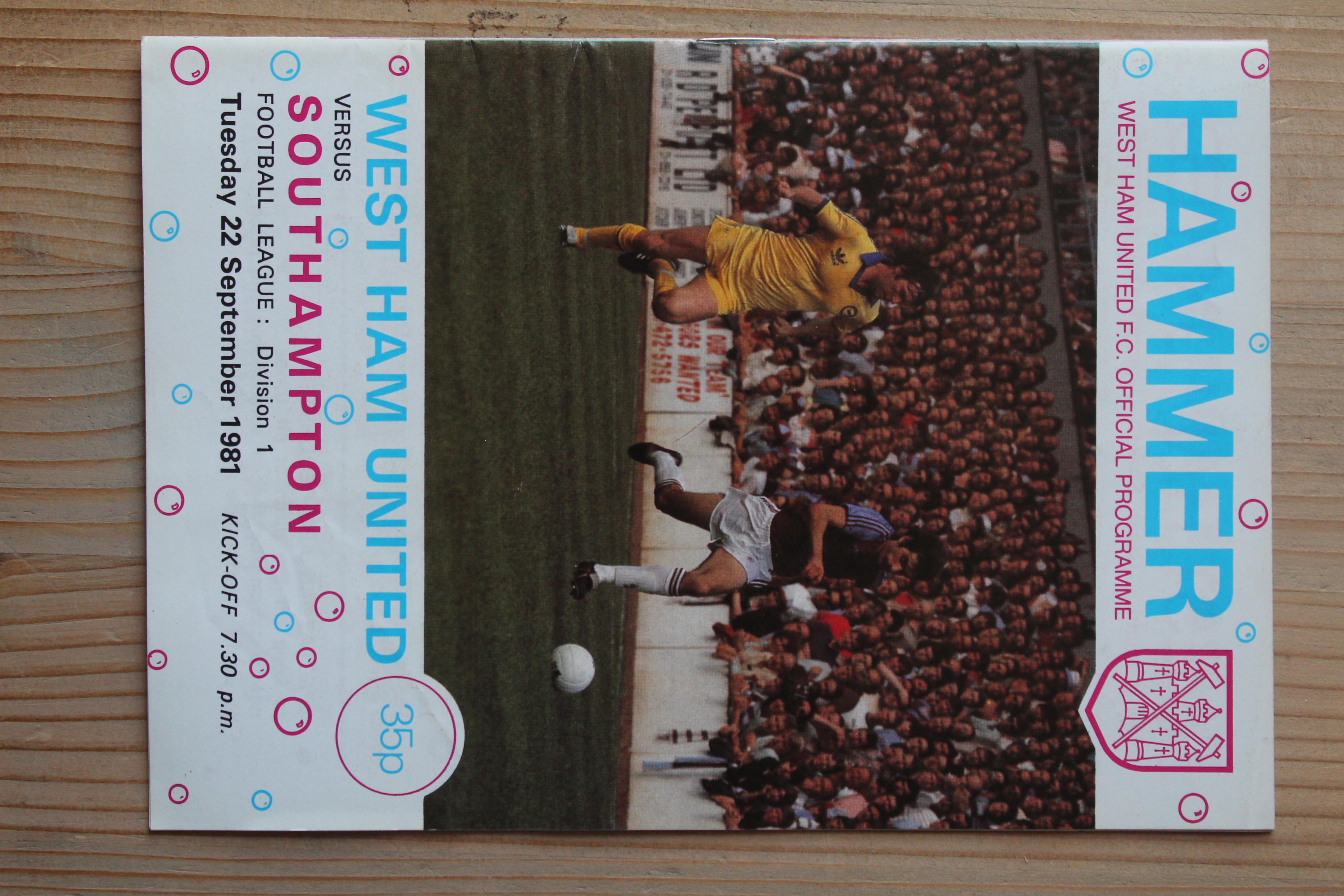 West Ham United FC v Southampton FC