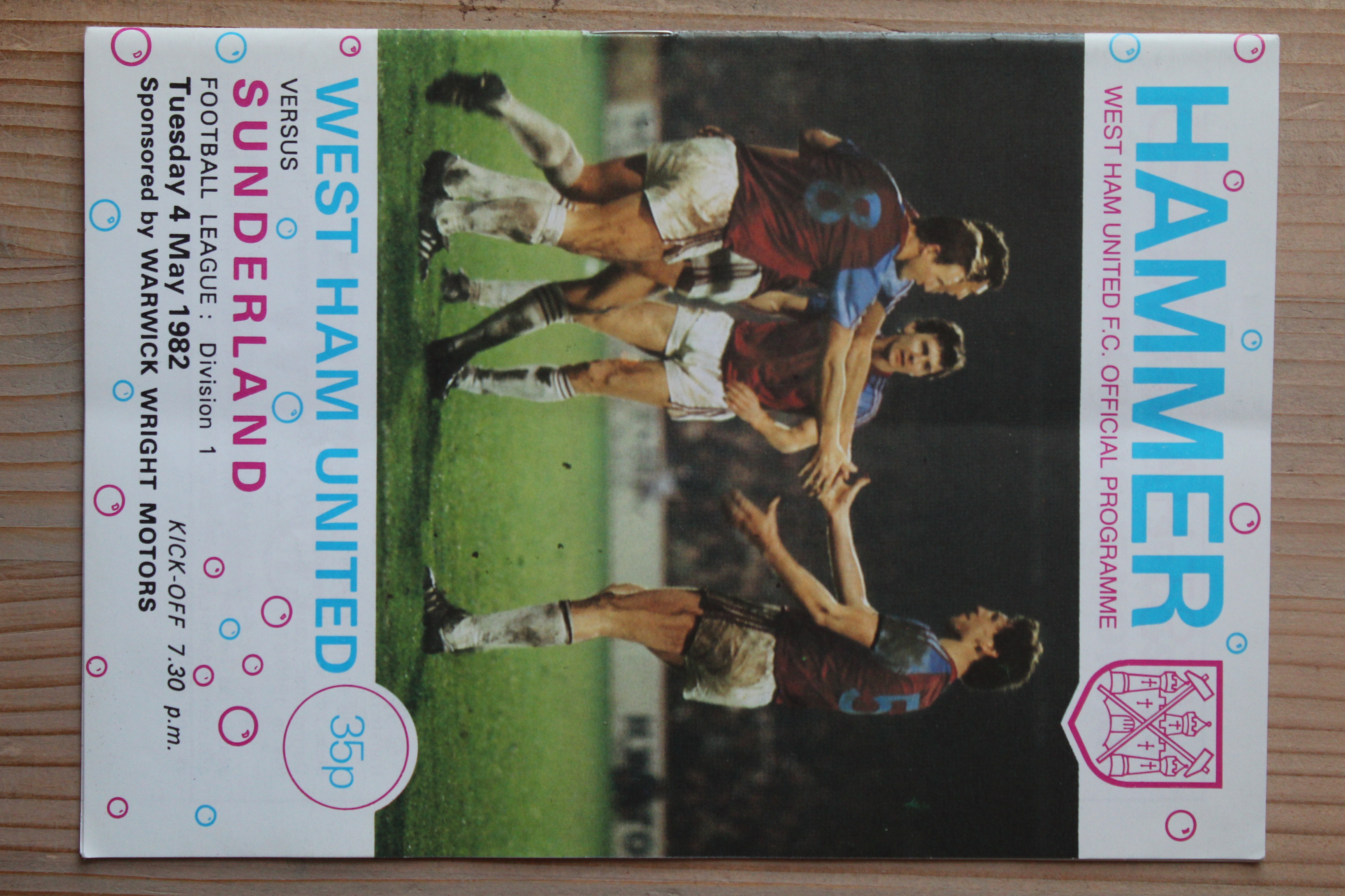 West Ham United FC v Sunderland FC
