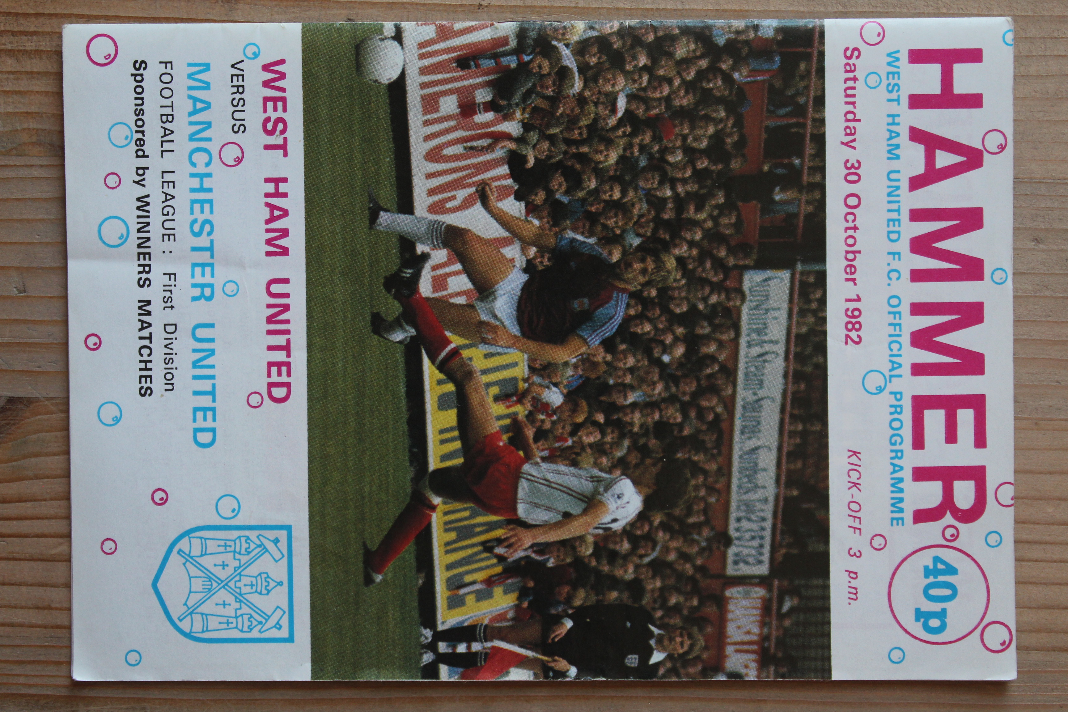 West Ham United FC v Manchester United FC