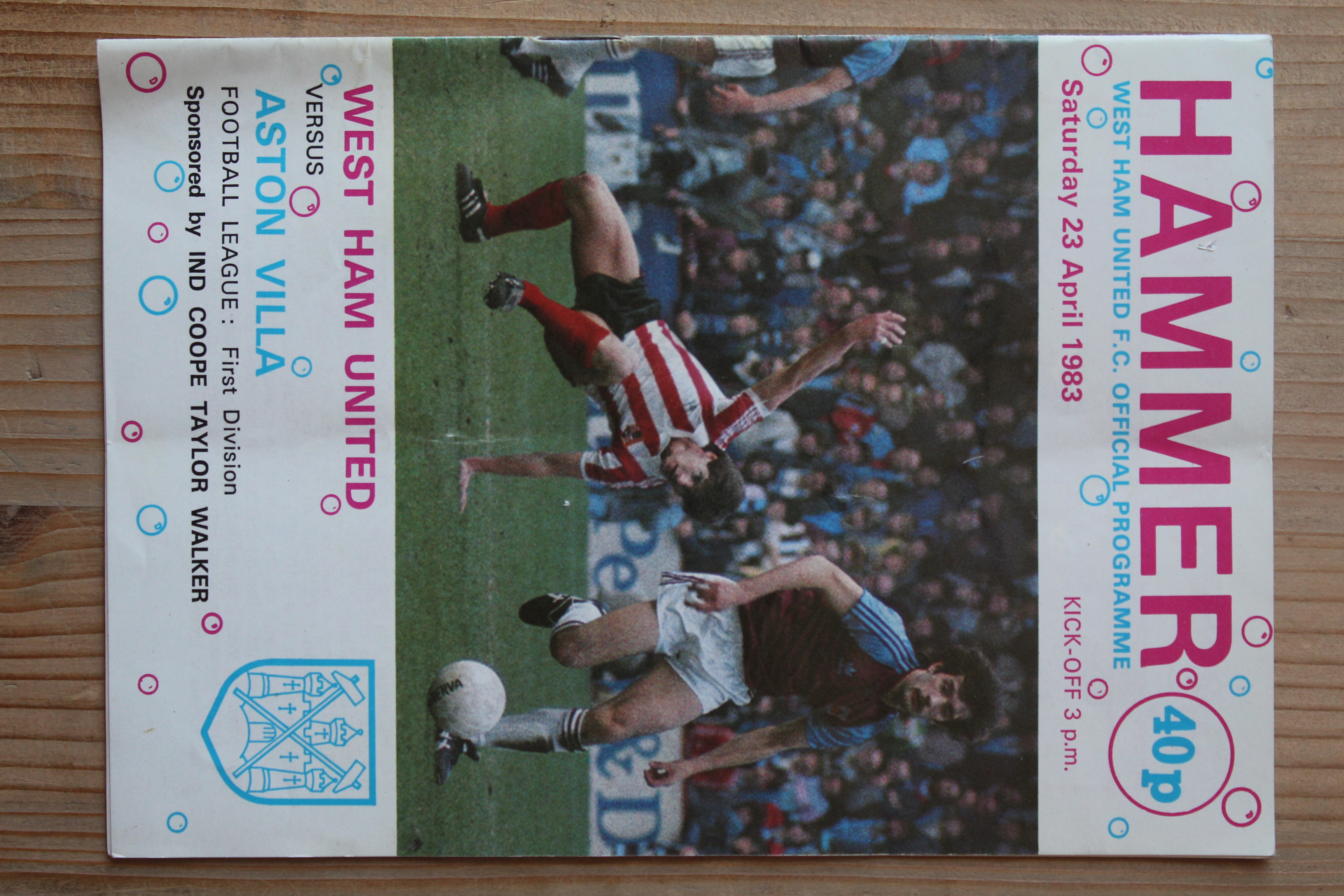 West Ham United FC v Aston Villa FC