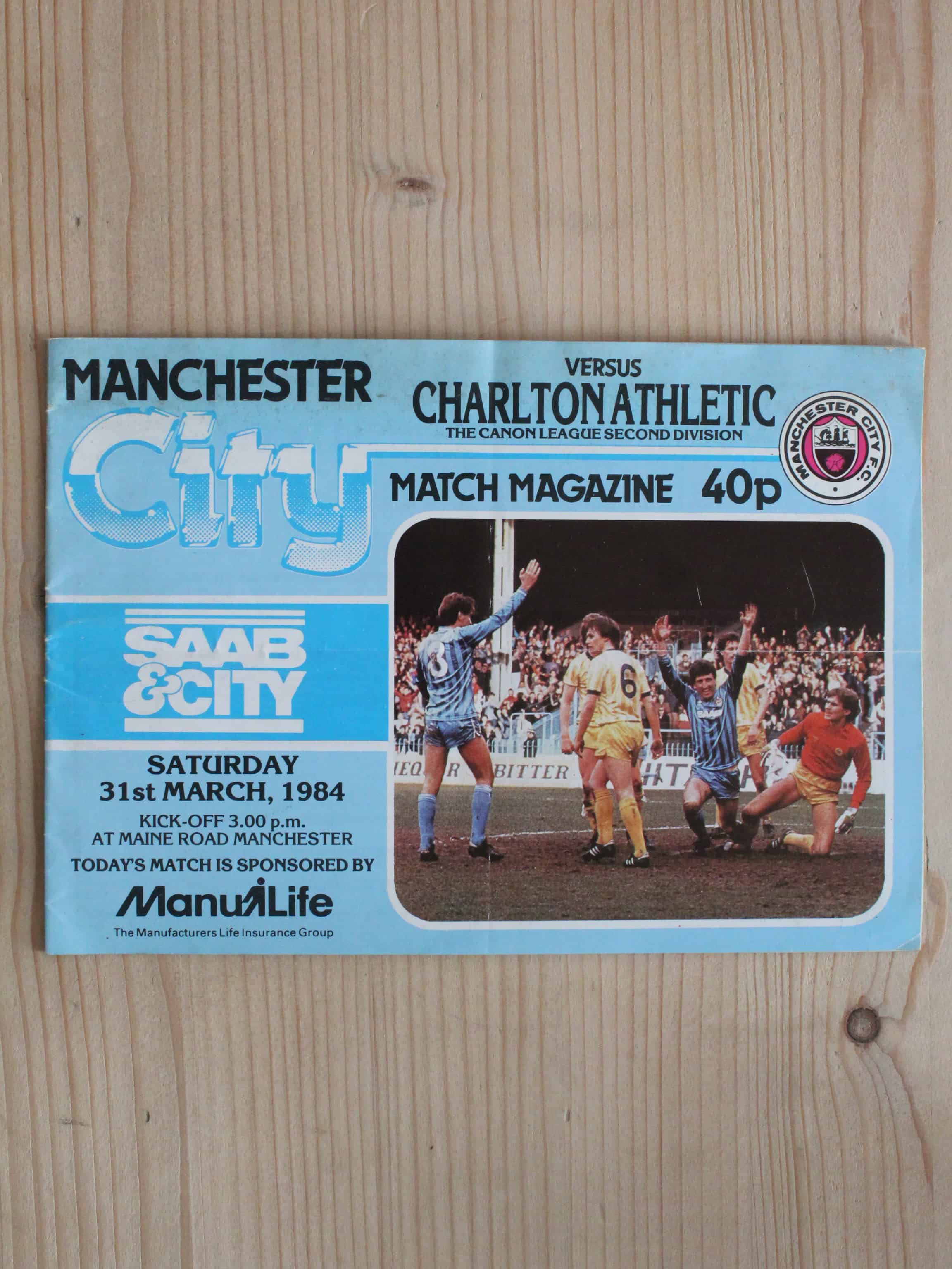 Manchester City FC v Charlton Athletic FC