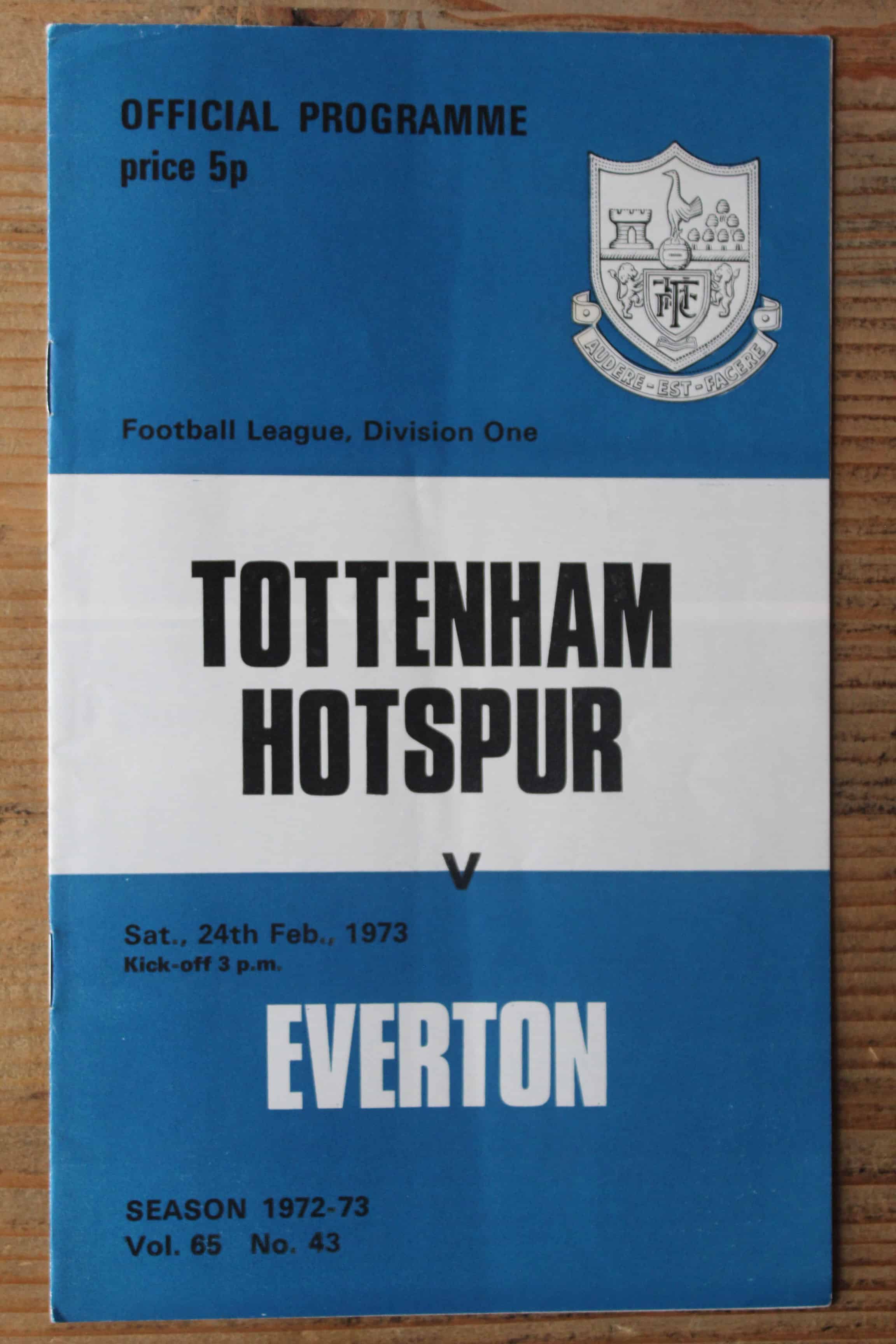 Tottenham Hotspur FC v Everton FC