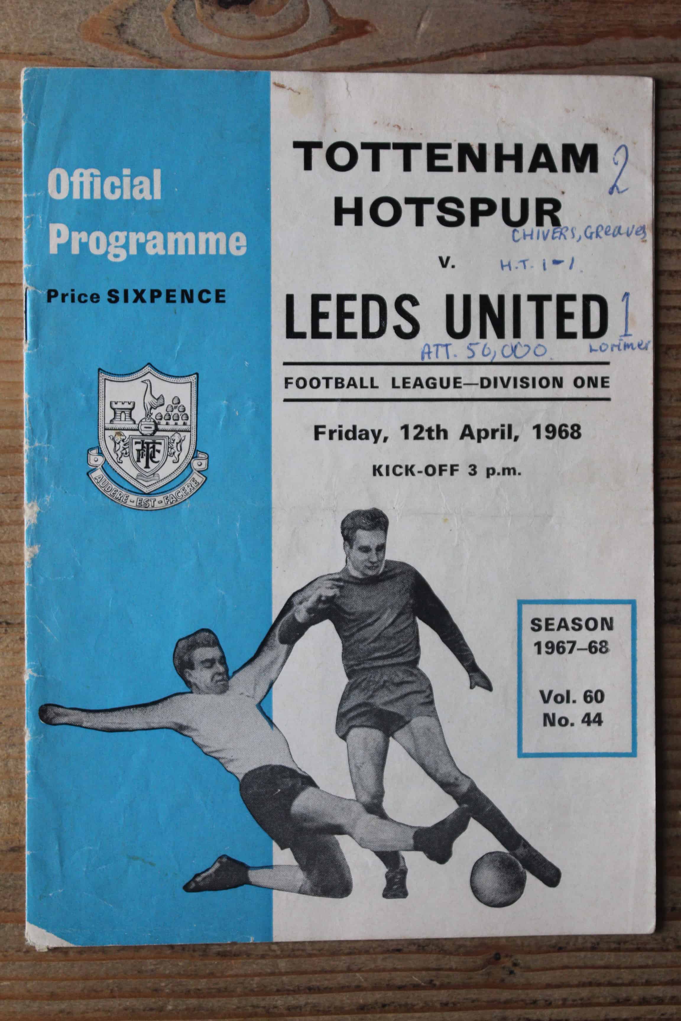 Tottenham Hotspur FC v Leeds United FC