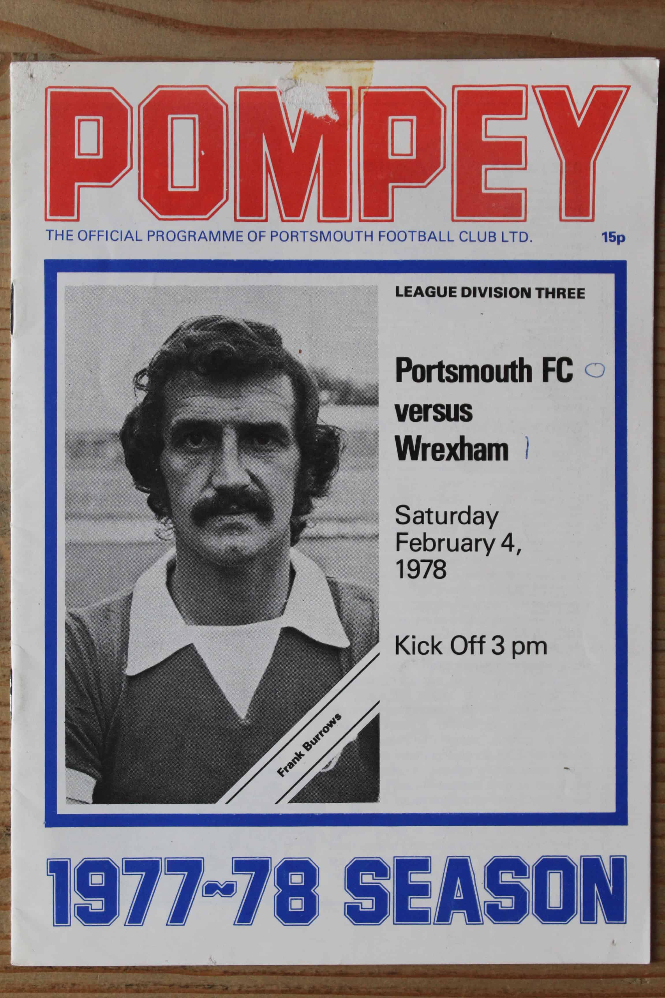 Portsmouth FC v Wrexham FC