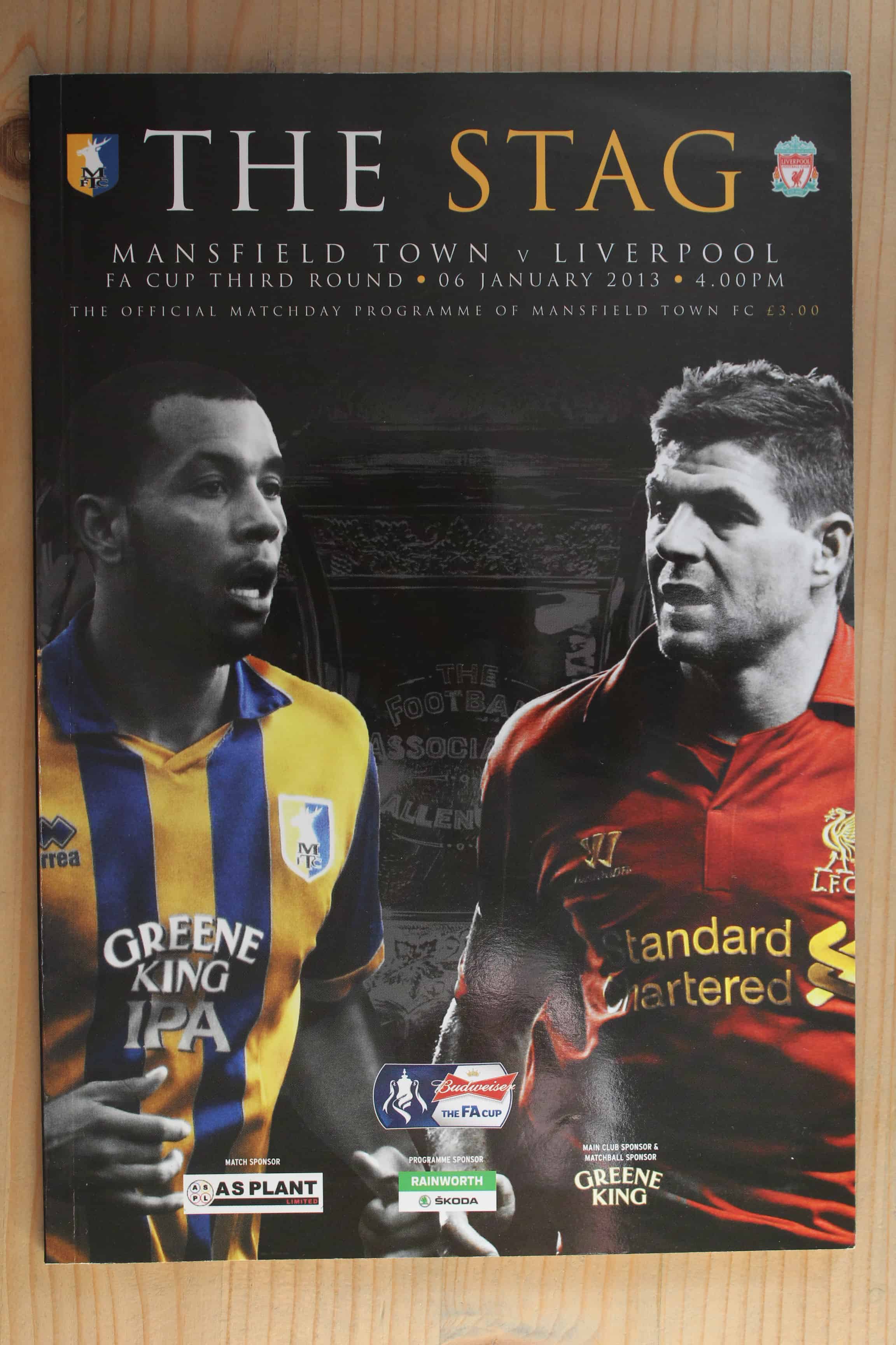 Mansfield Town FC v Liverpool FC