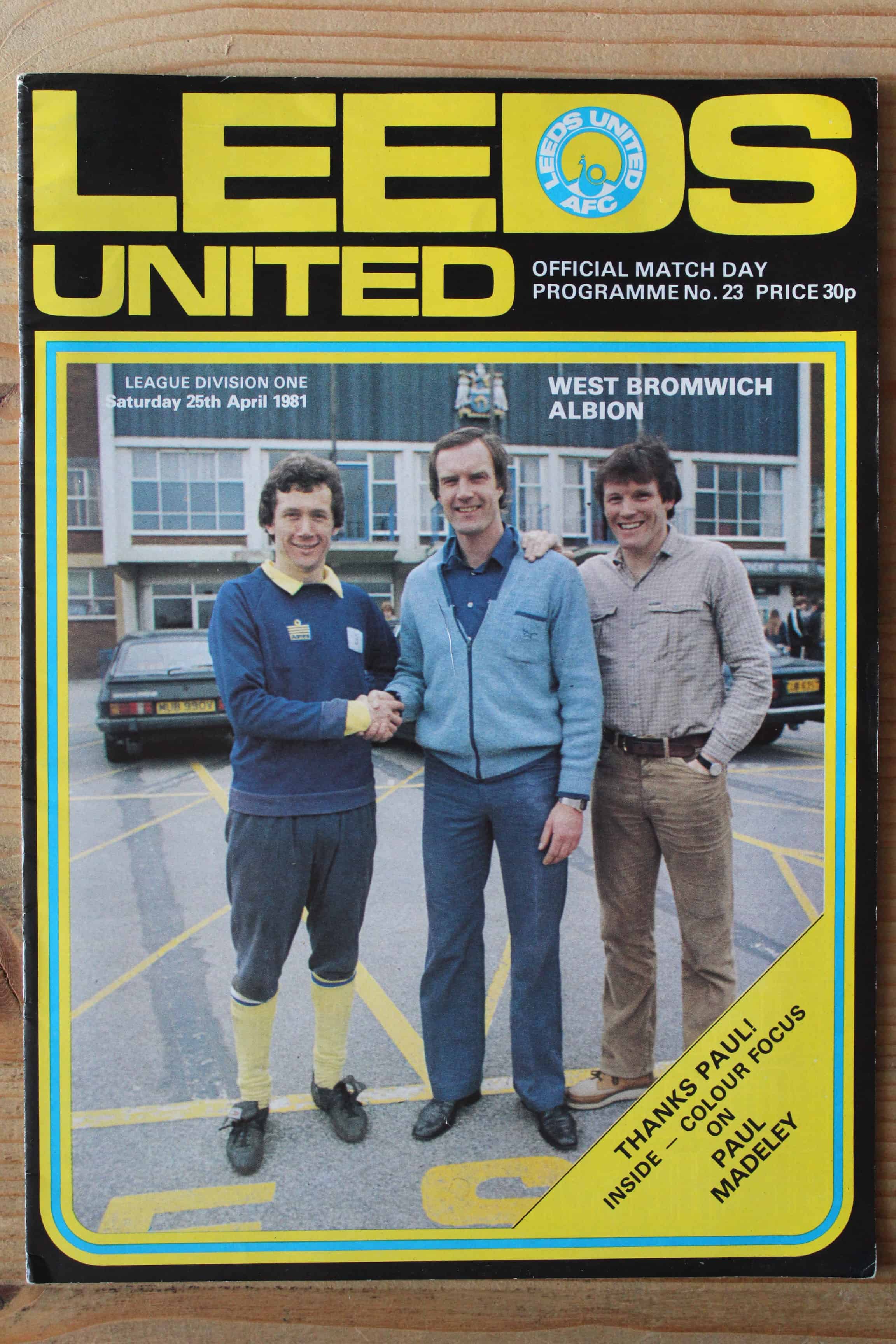 Leeds United FC v West Bromwich Albion FC 