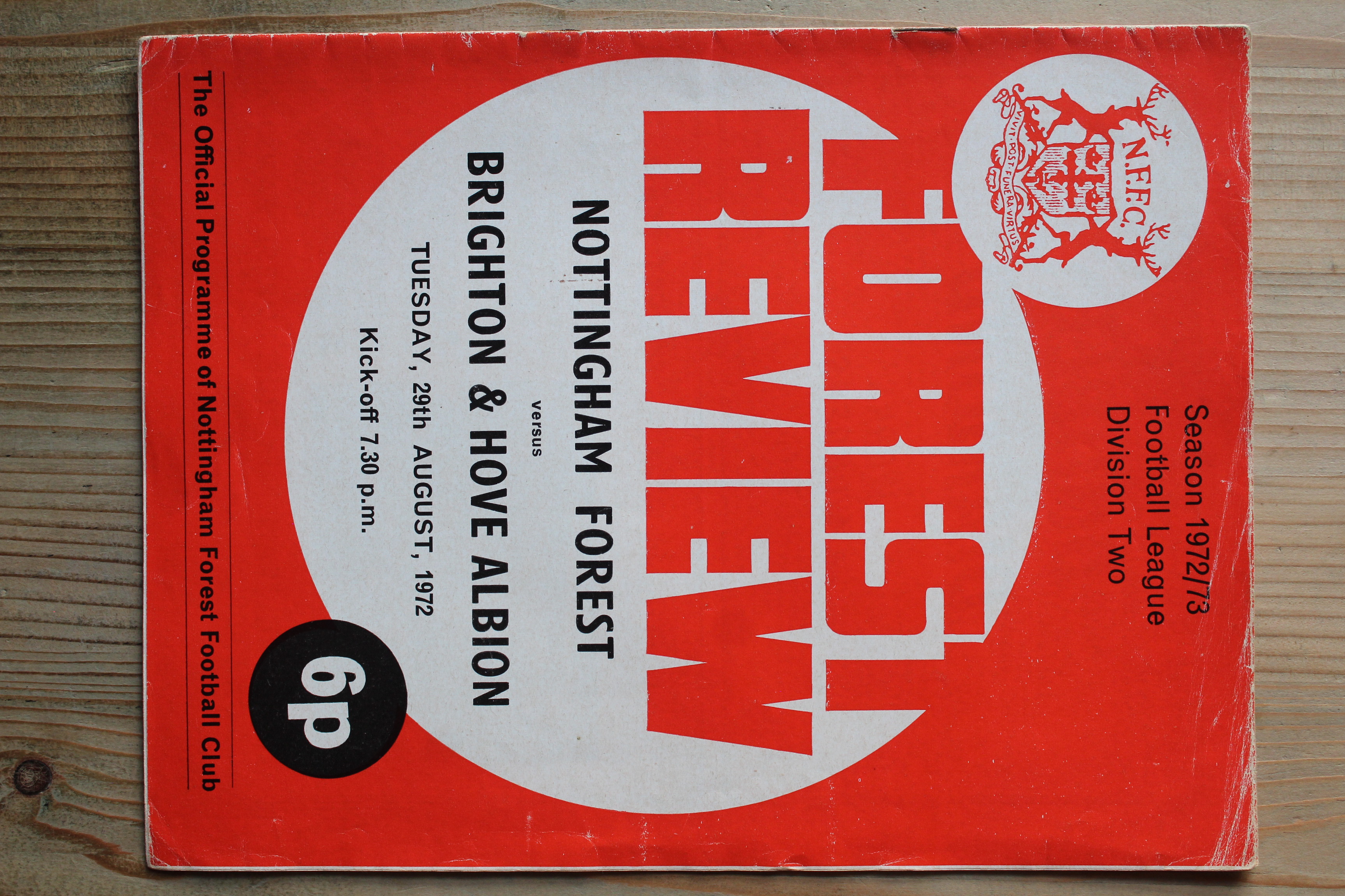 Nottingham Forest FC v Brighton & Hove Albion FC