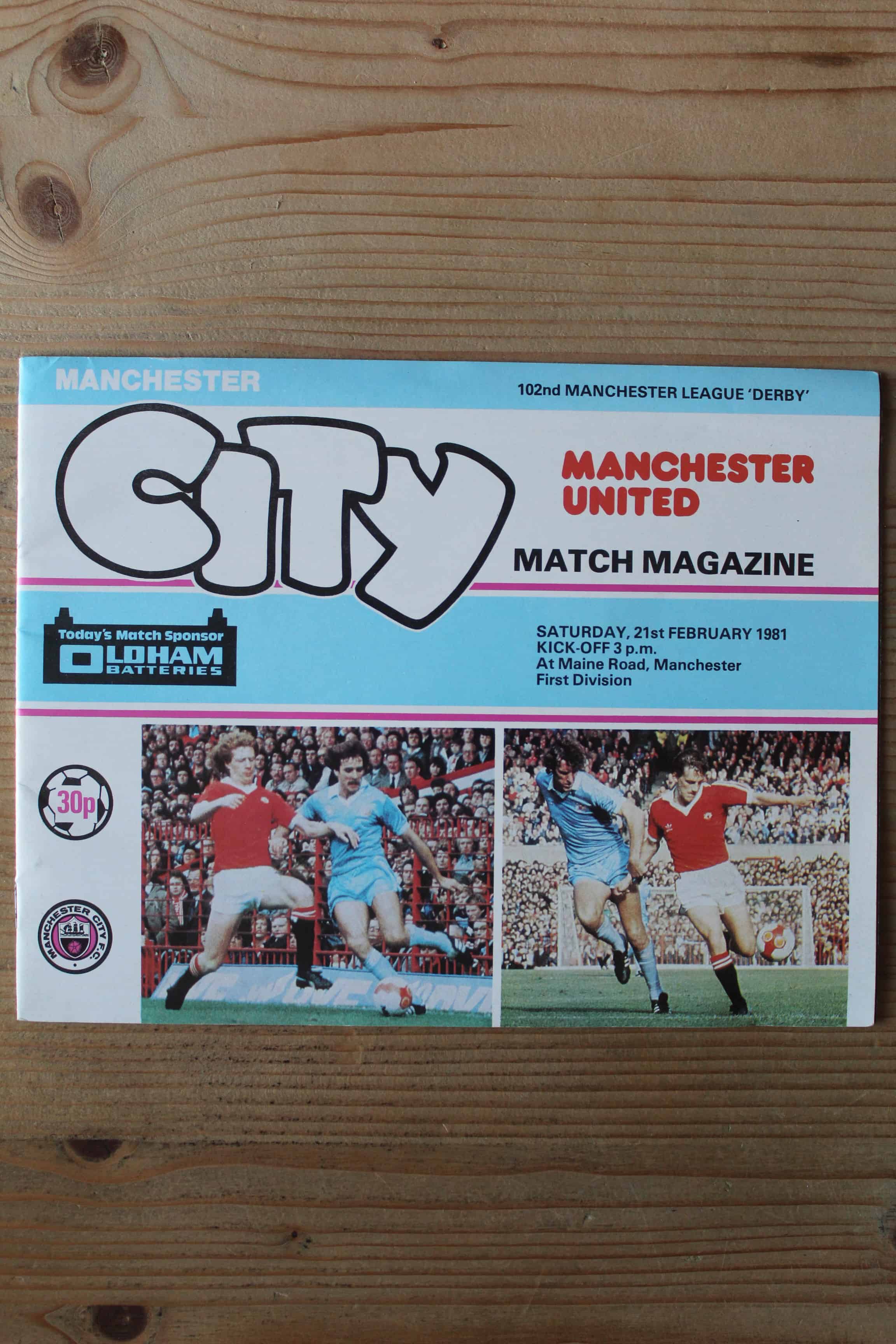 Manchester City FC v Manchester United FC