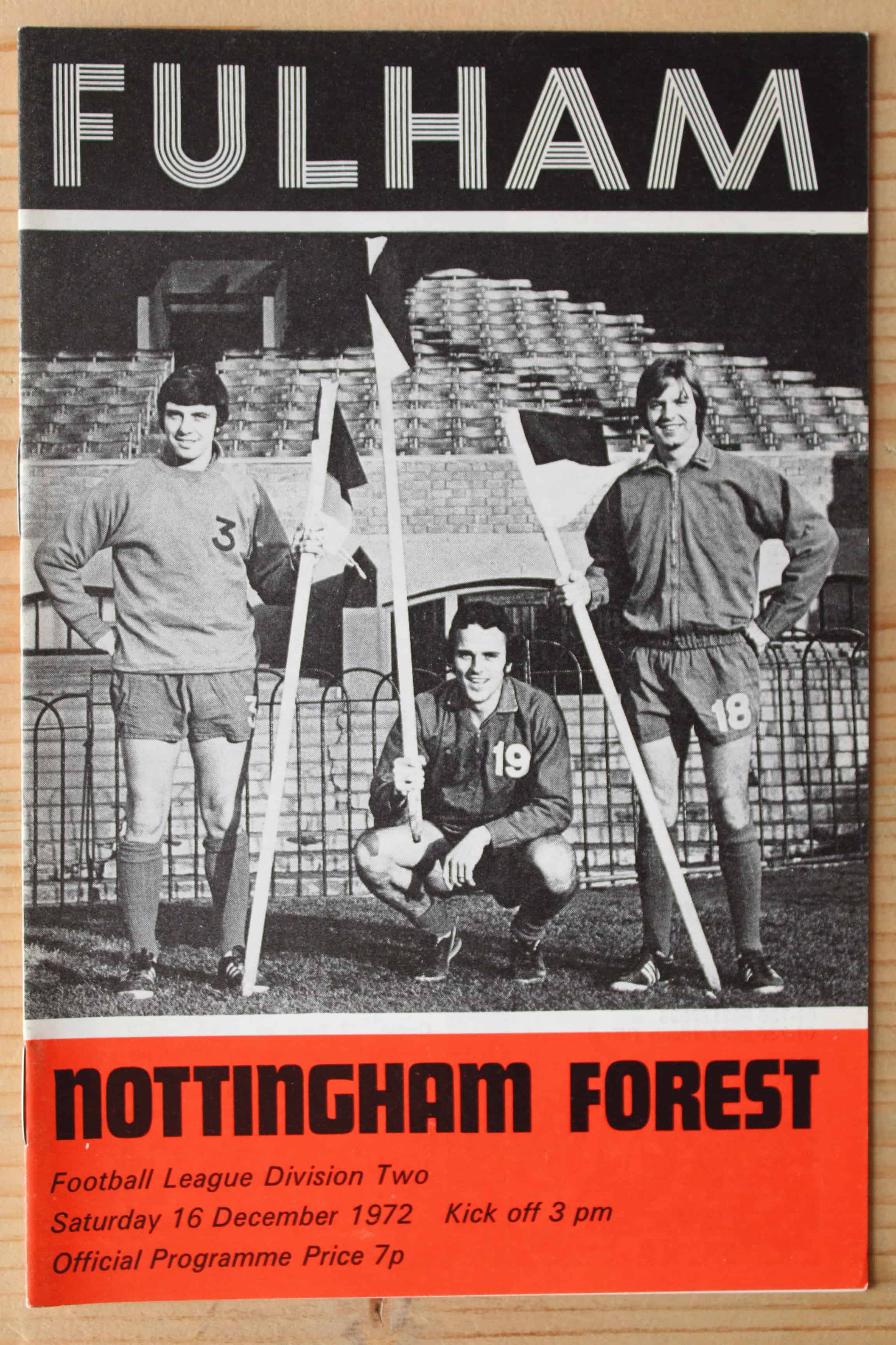 Fulham FC v Nottingham Forest FC