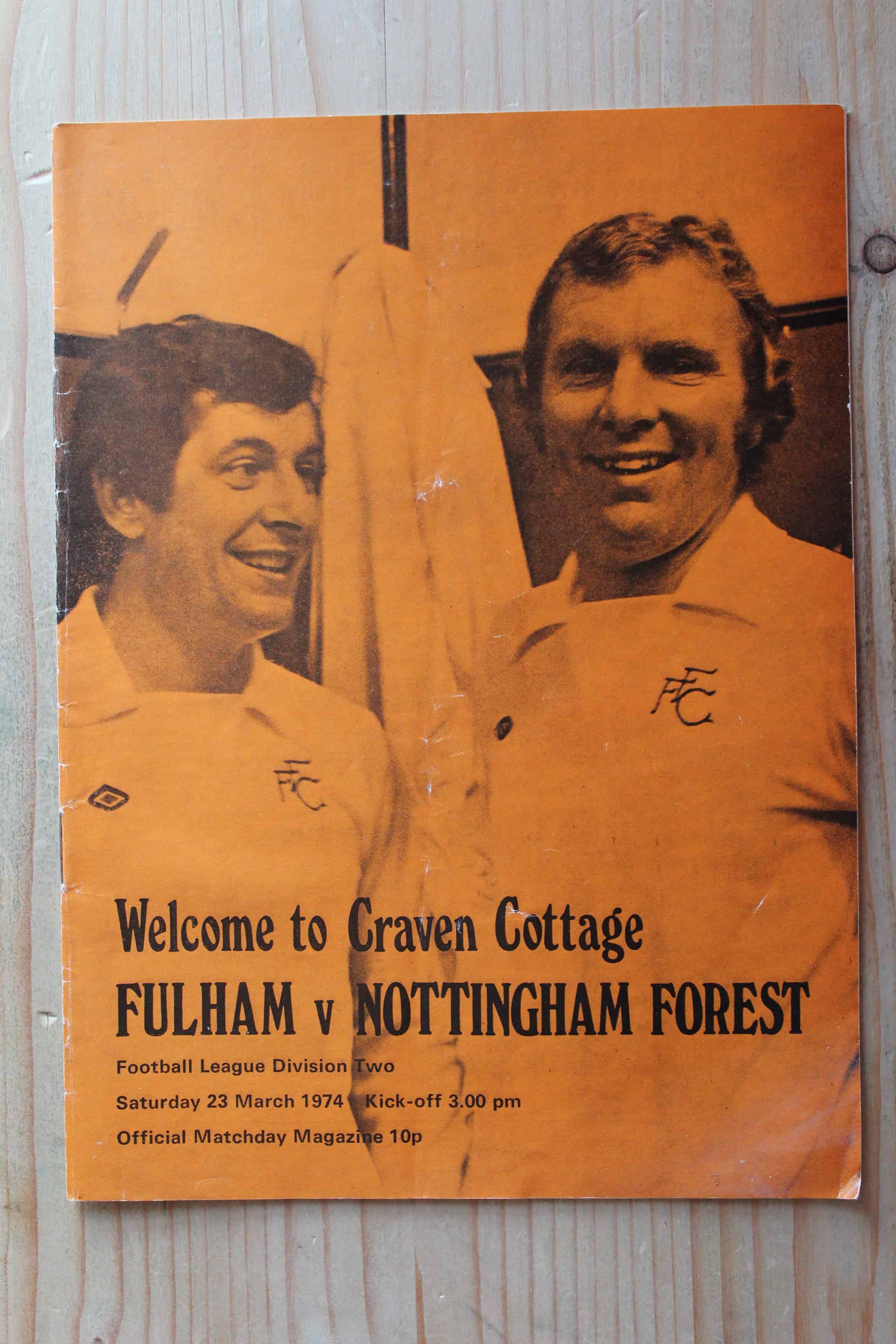 Fulham FC v Nottingham Forest FC