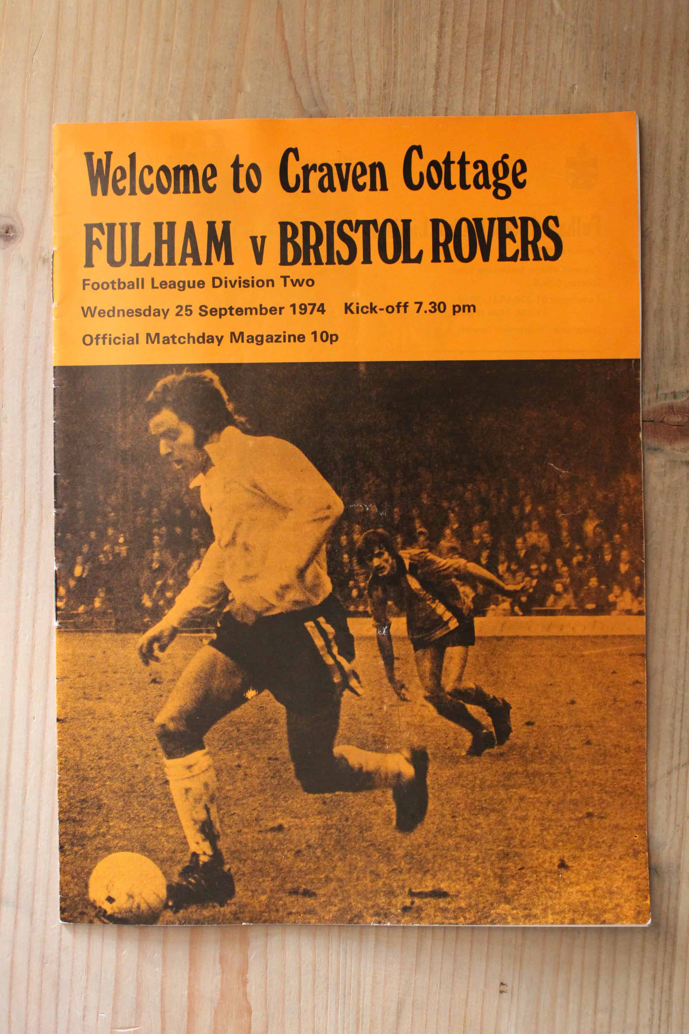 Fulham FC v Bristol Rovers FC