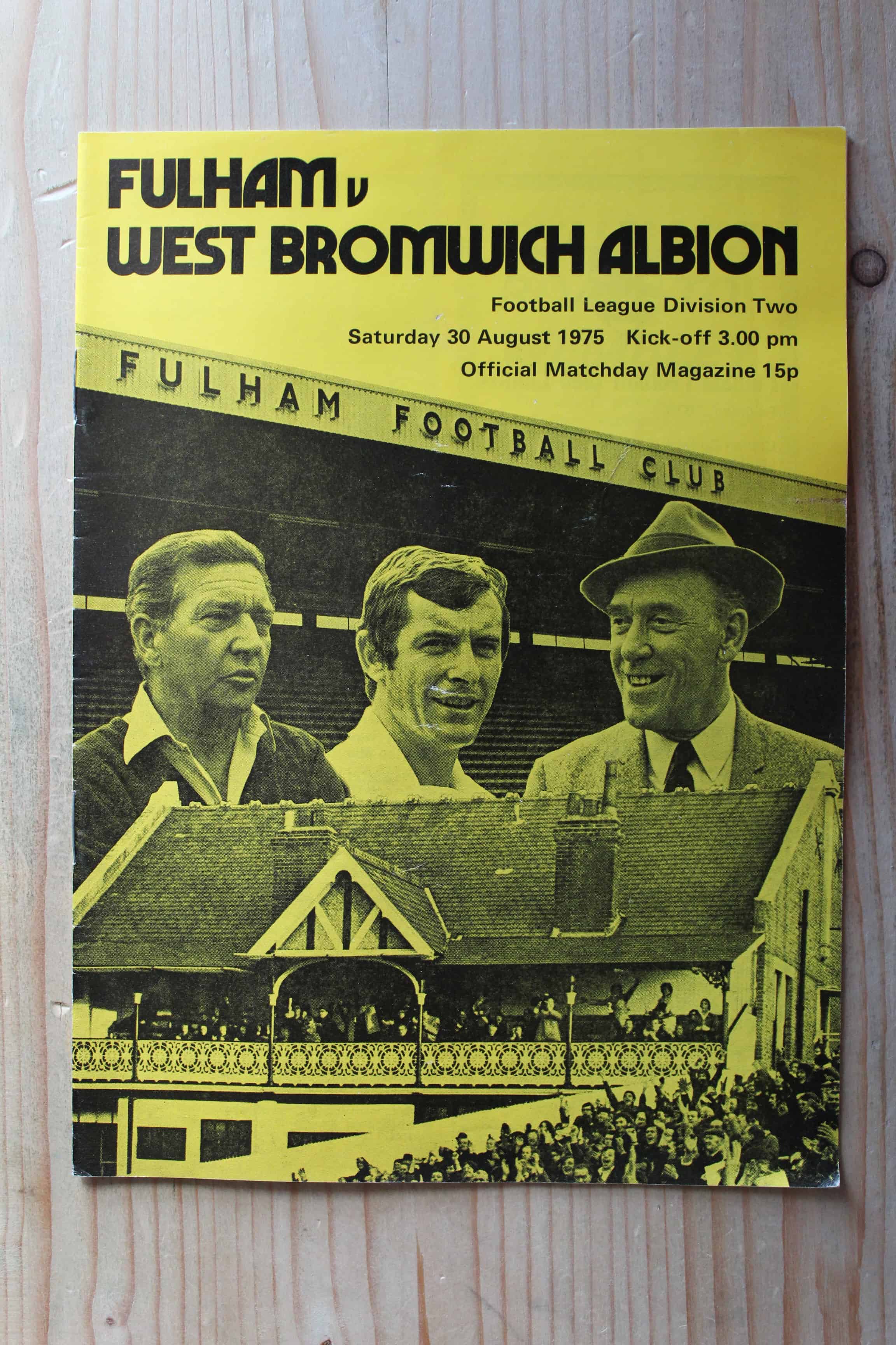 Fulham FC v West Bromwich Albion FC 