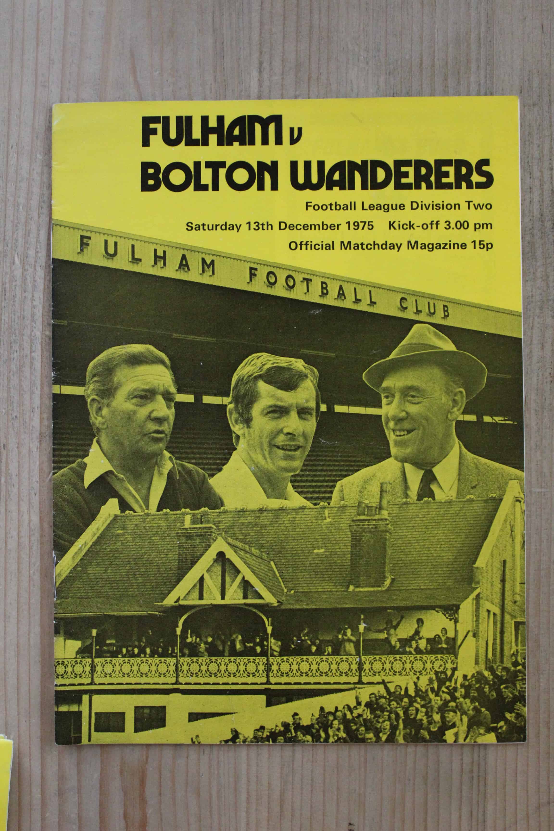 Fulham FC v Bolton Wanderers FC