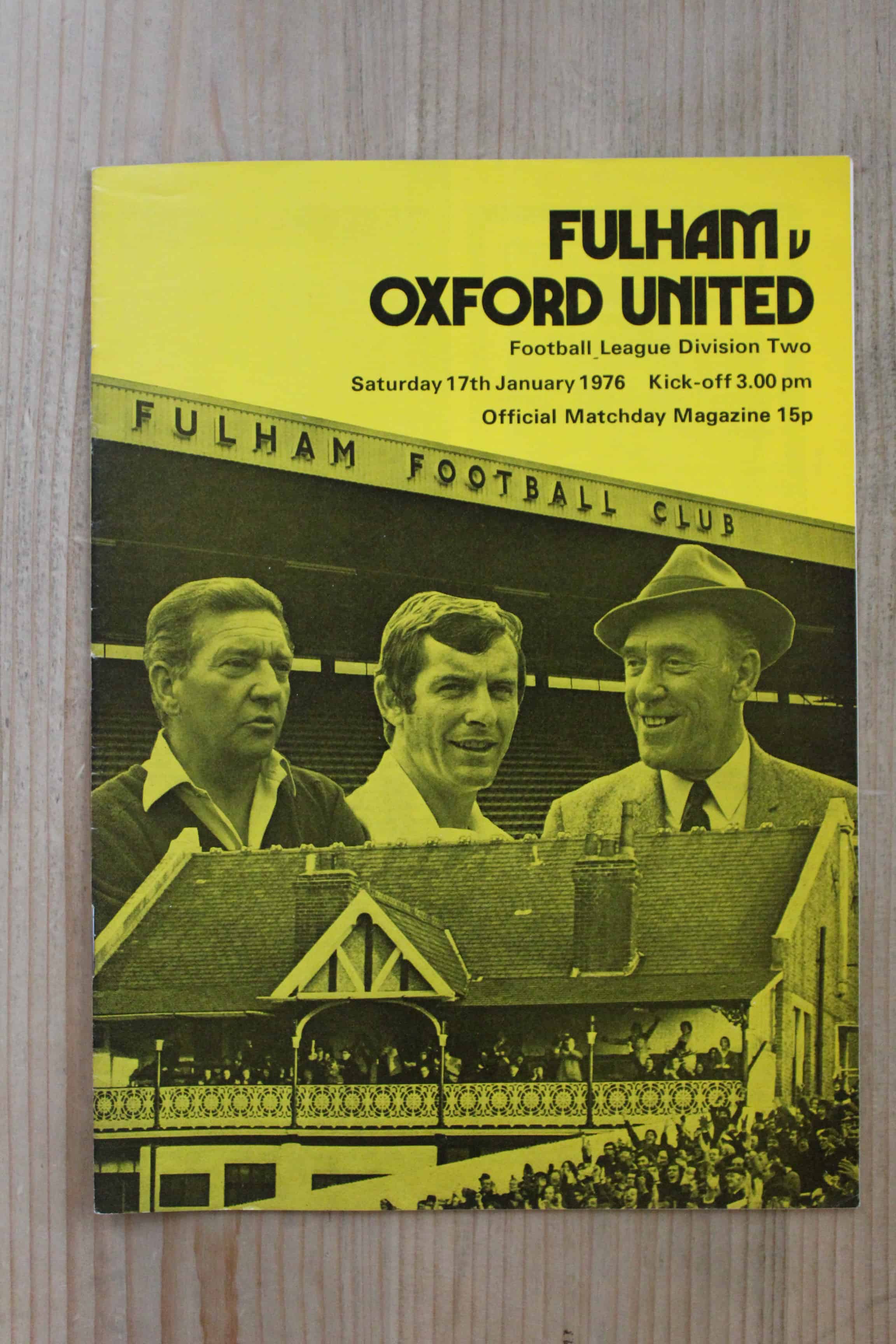 Fulham FC v Oxford United FC