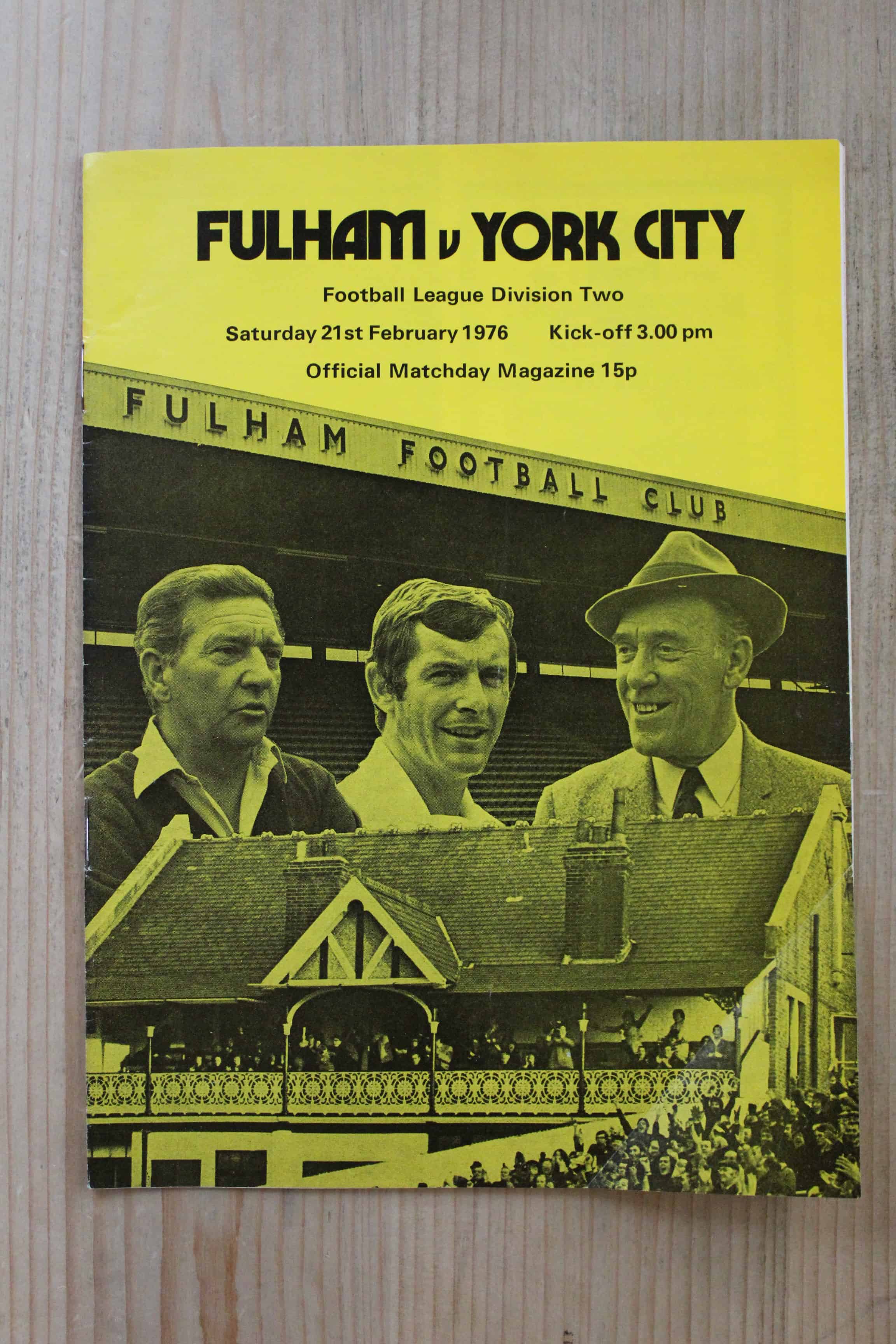 Fulham FC v York City FC