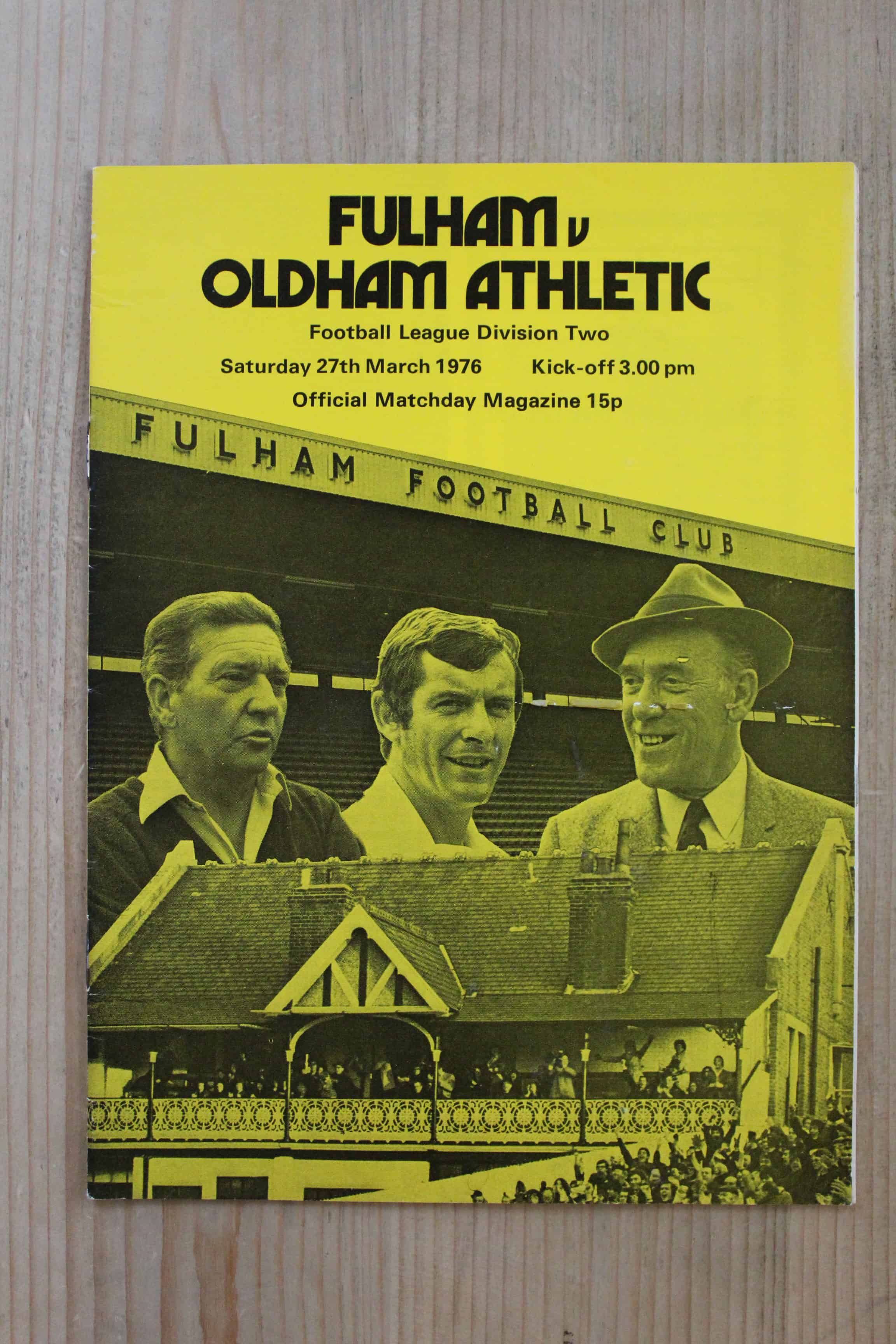 Fulham FC v Oldham Athletic FC