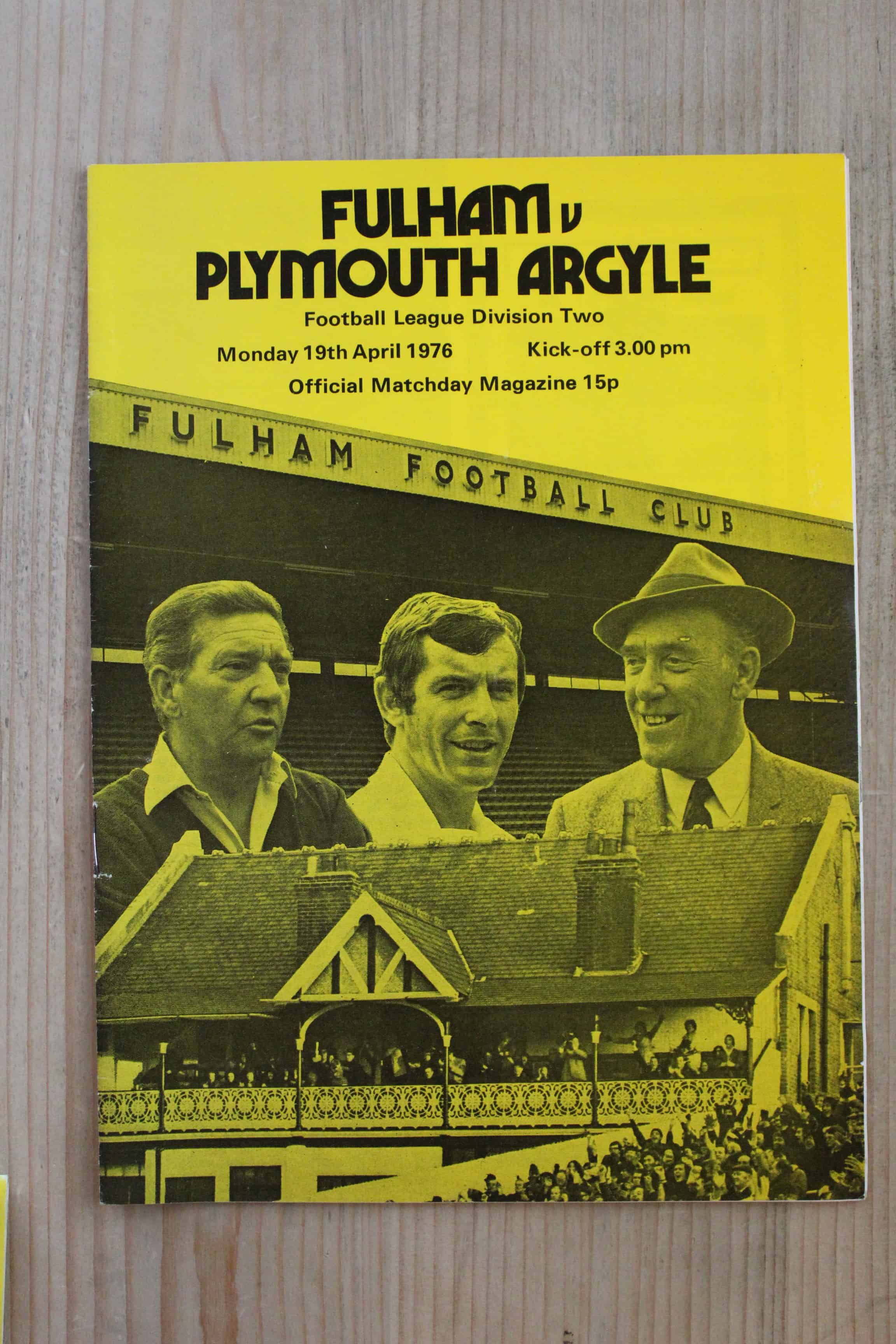 Fulham FC v Plymouth Argyle FC