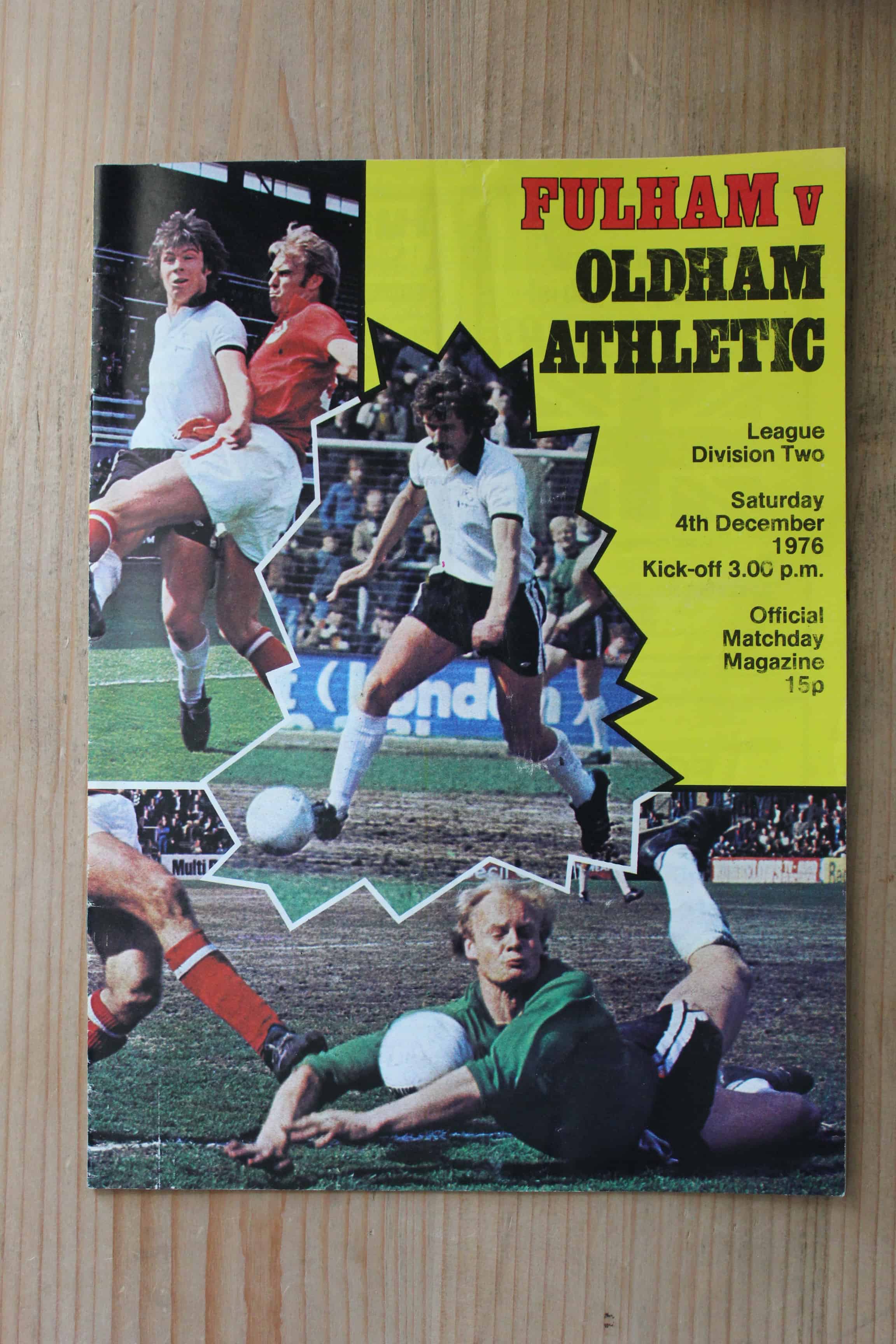 Fulham FC v Oldham Athletic FC