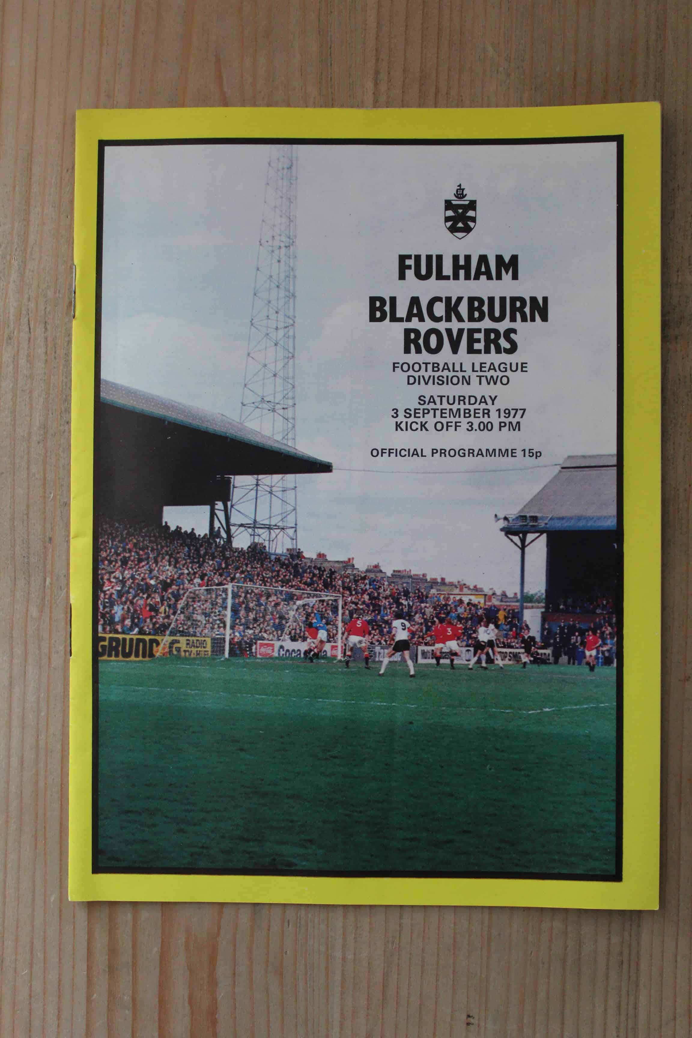 Fulham FC v Blackburn Rovers FC