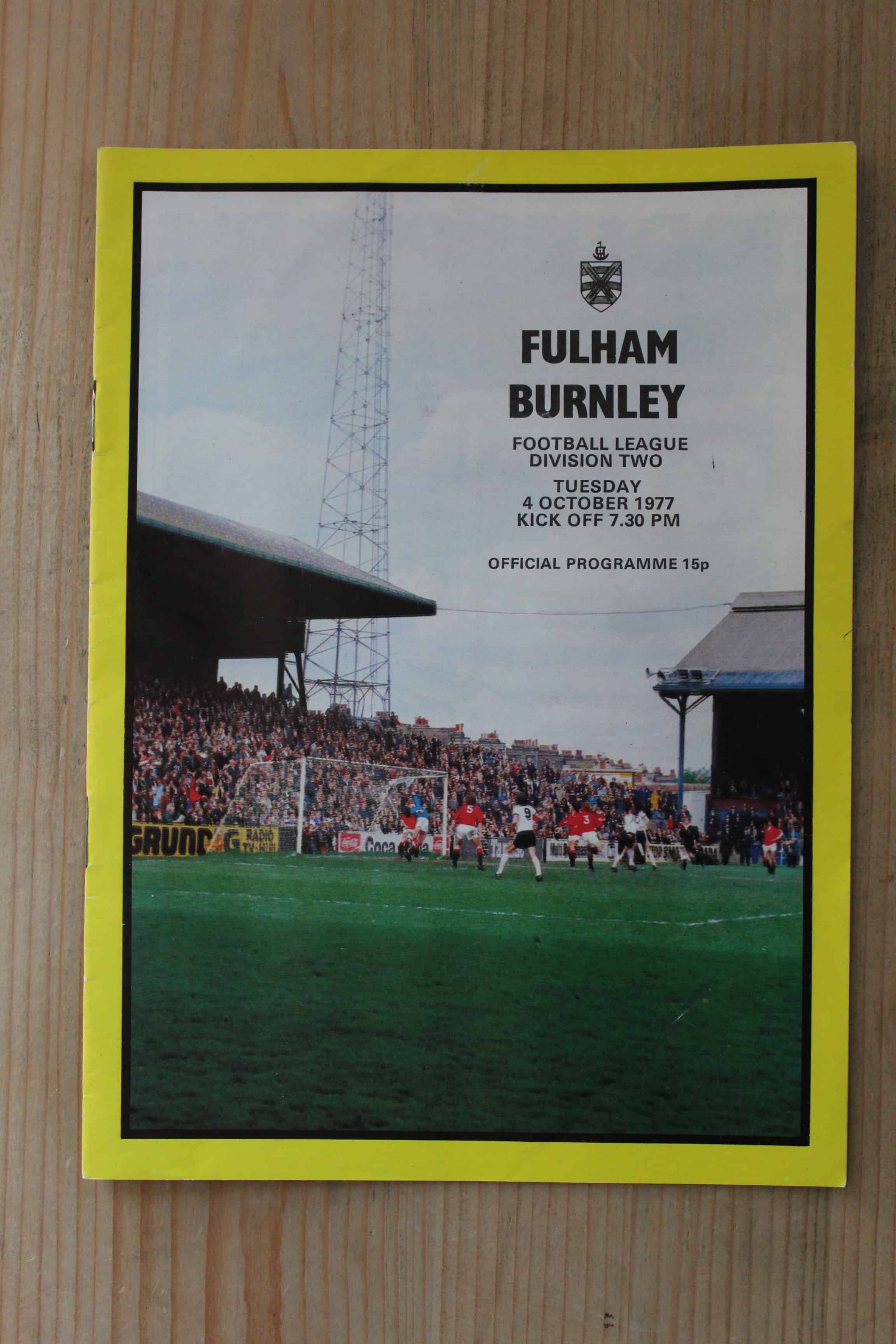 Fulham FC v Burnley FC