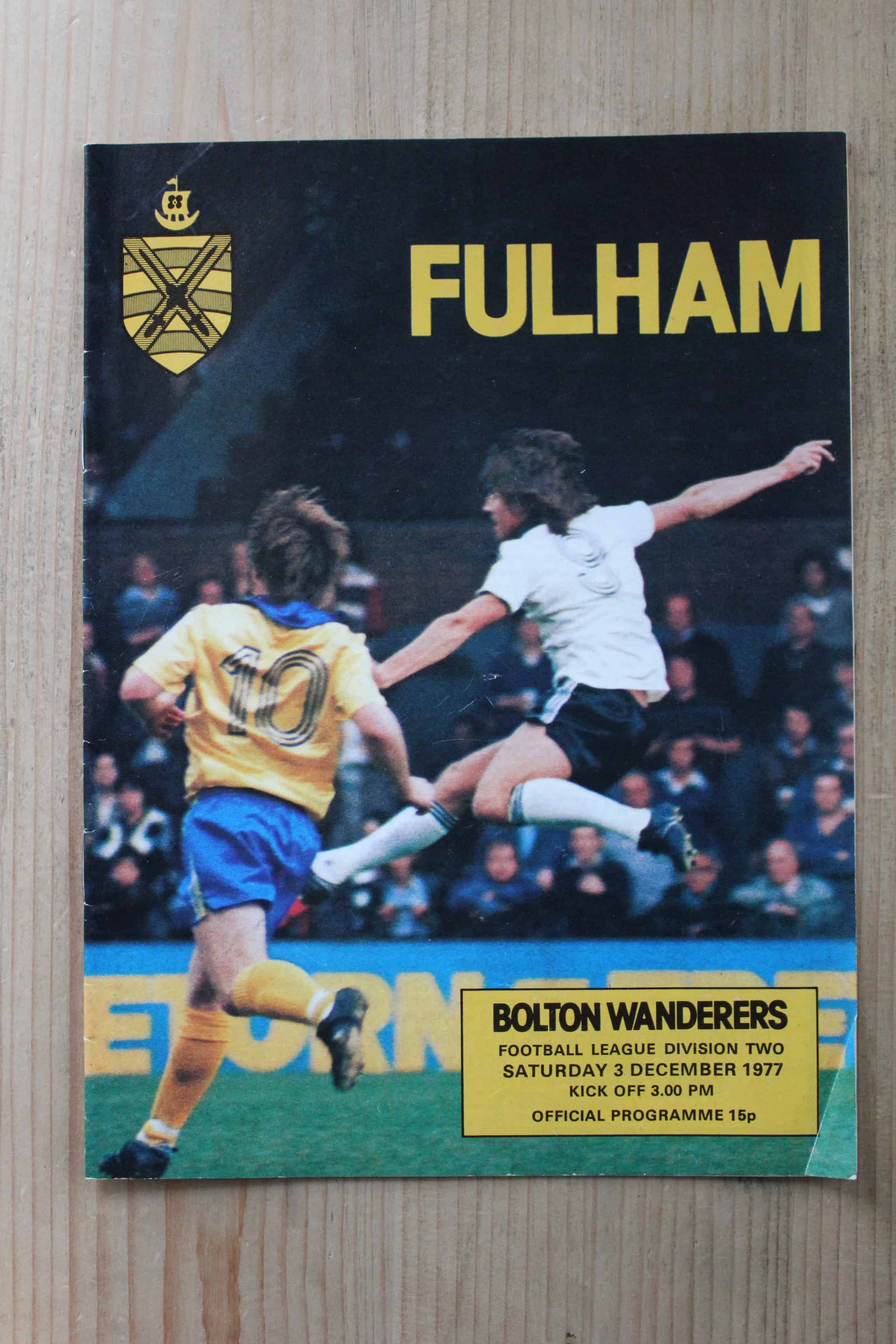 Fulham FC v Bolton Wanderers FC