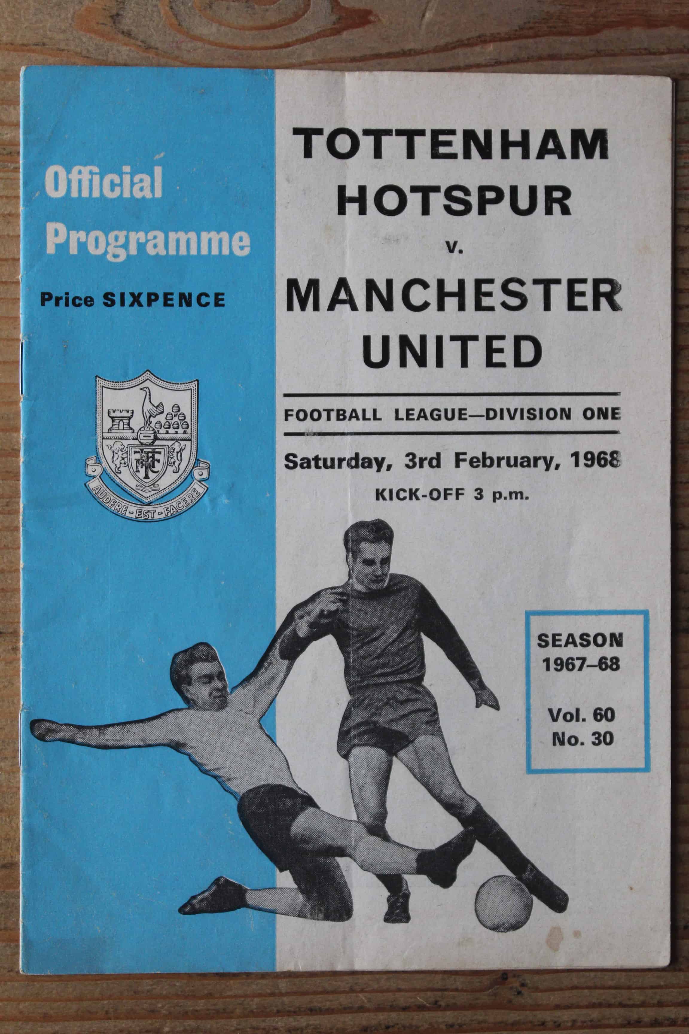 Tottenham Hotspur FC v Manchester United FC