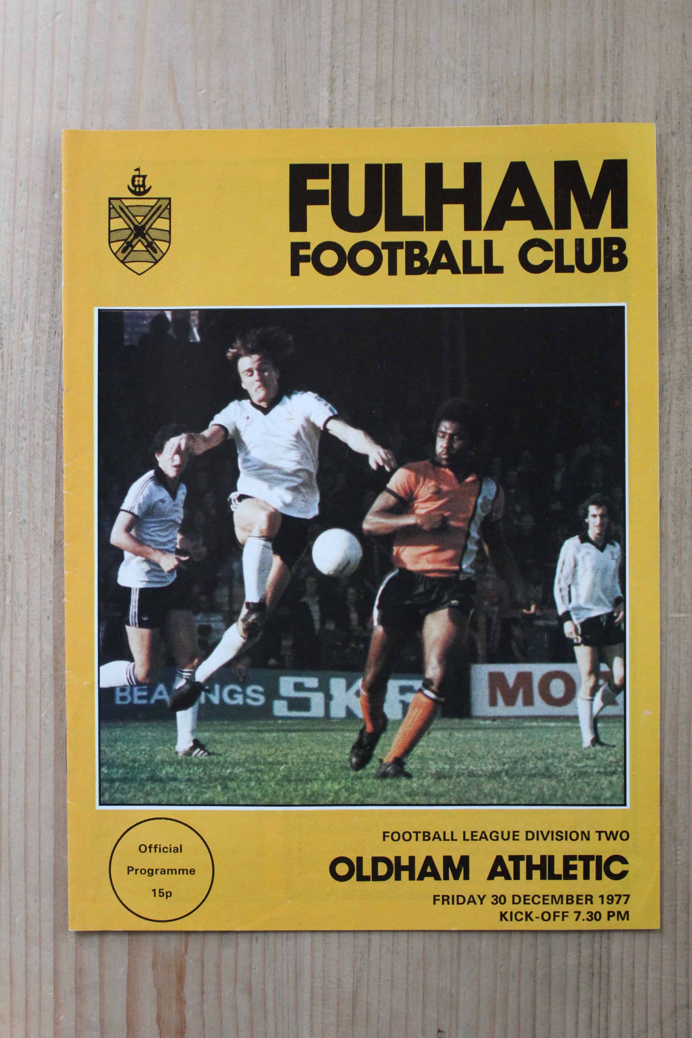 Fulham FC v Oldham Athletic FC