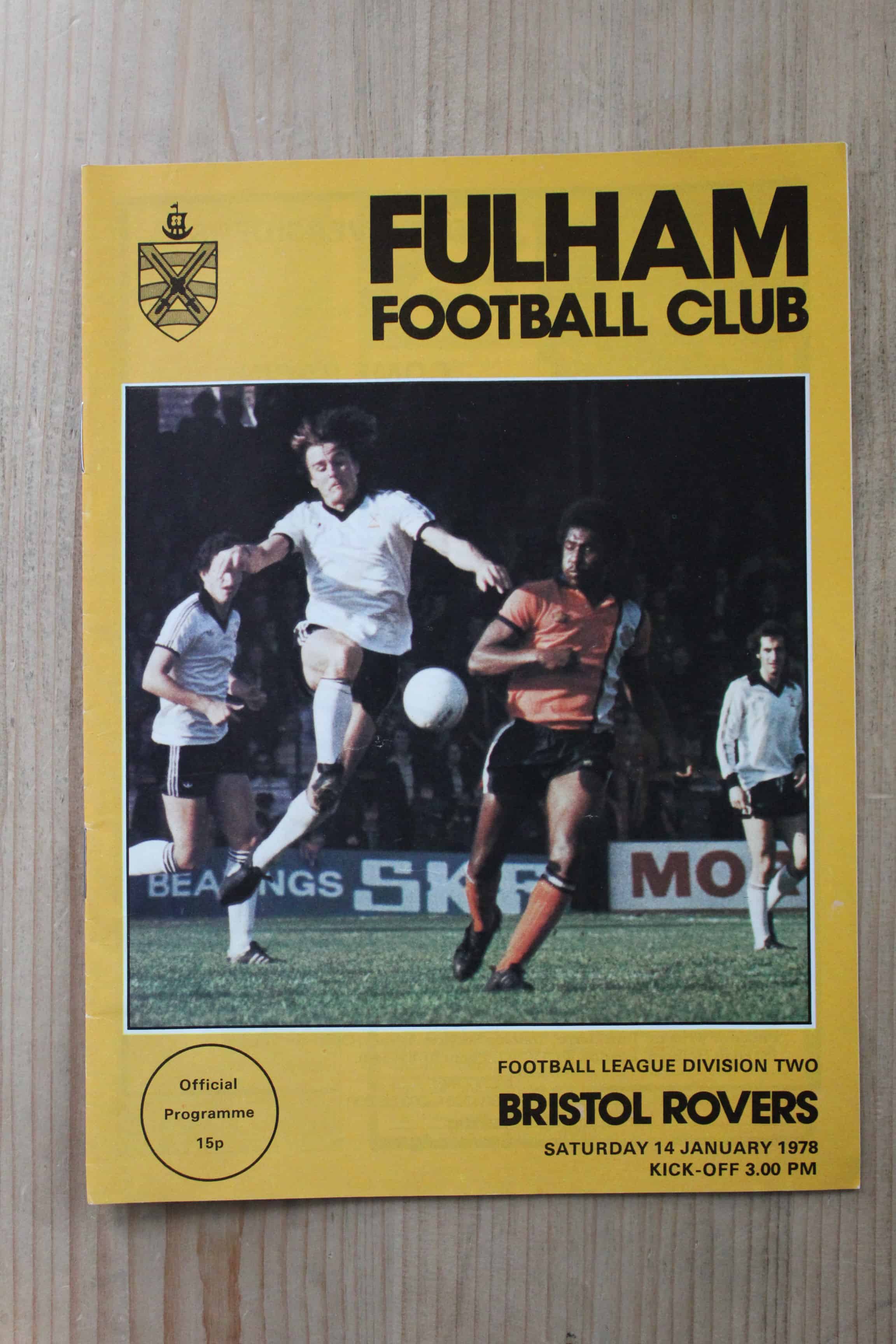 Fulham FC v Bristol Rovers FC