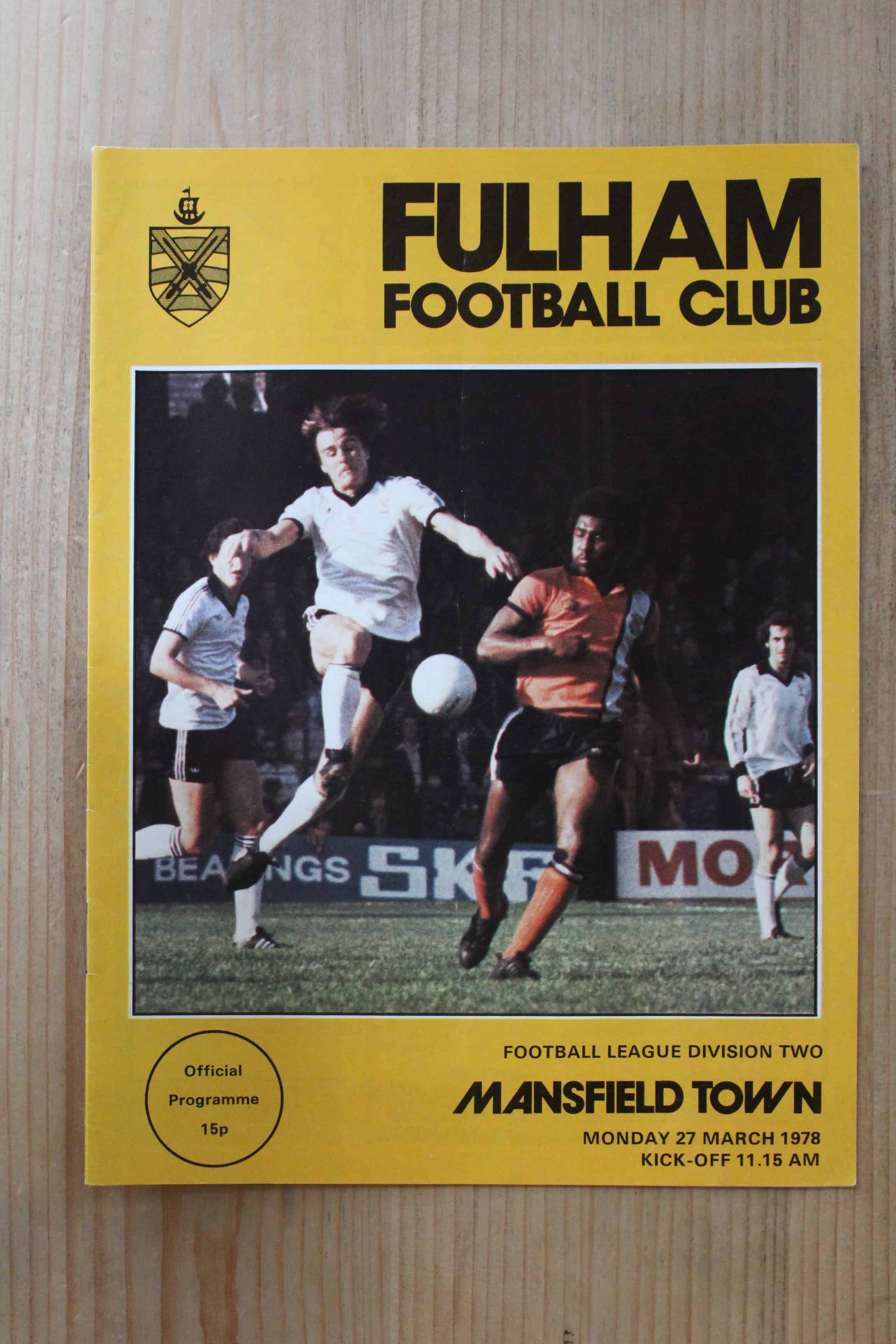 Fulham FC v Mansfield Town FC