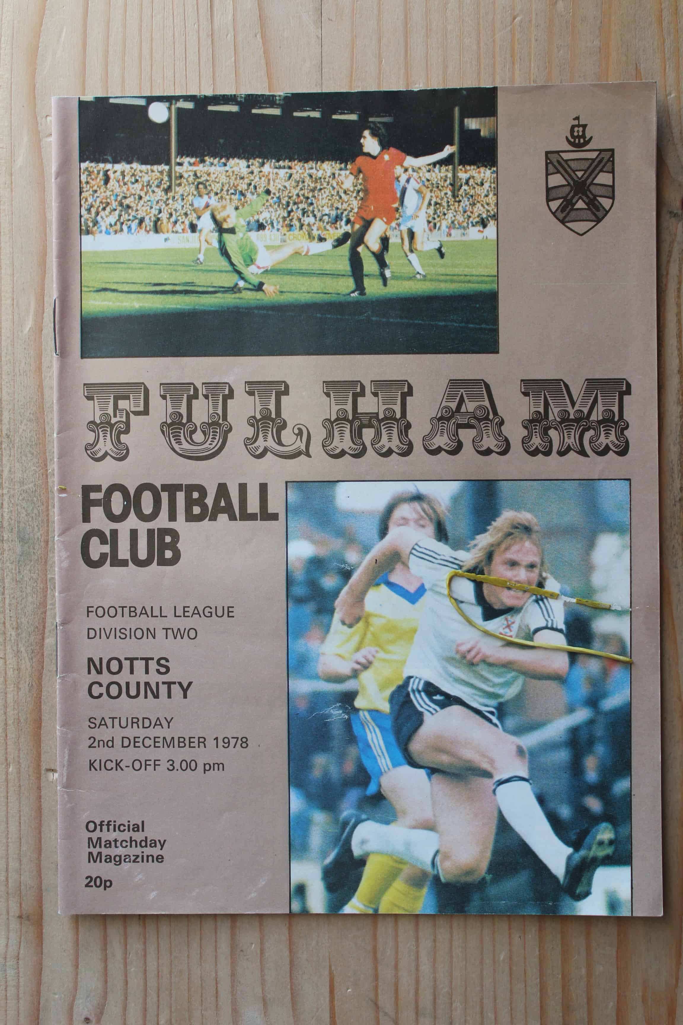 Fulham FC v Notts County FC