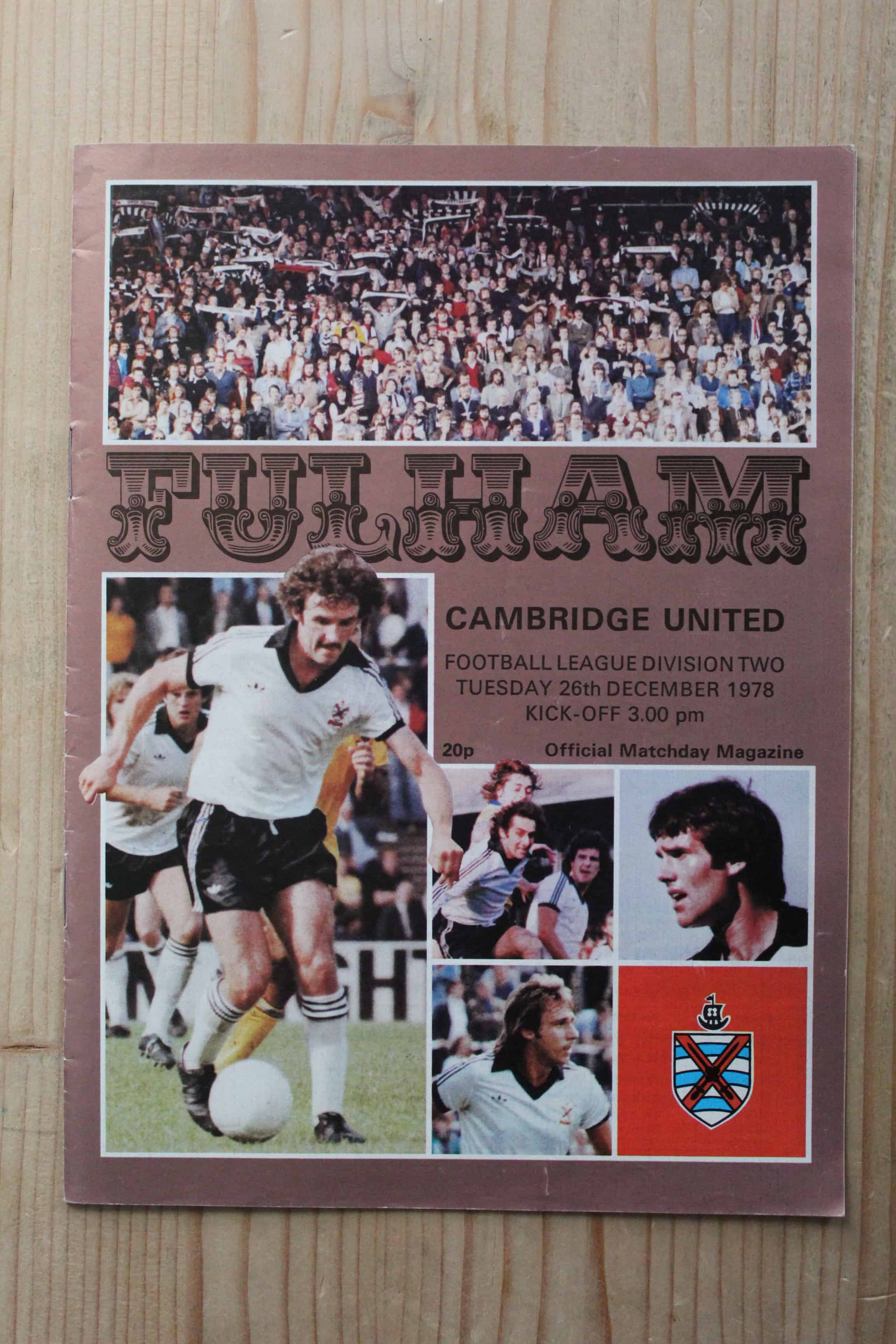 Fulham FC v Cambridge United FC