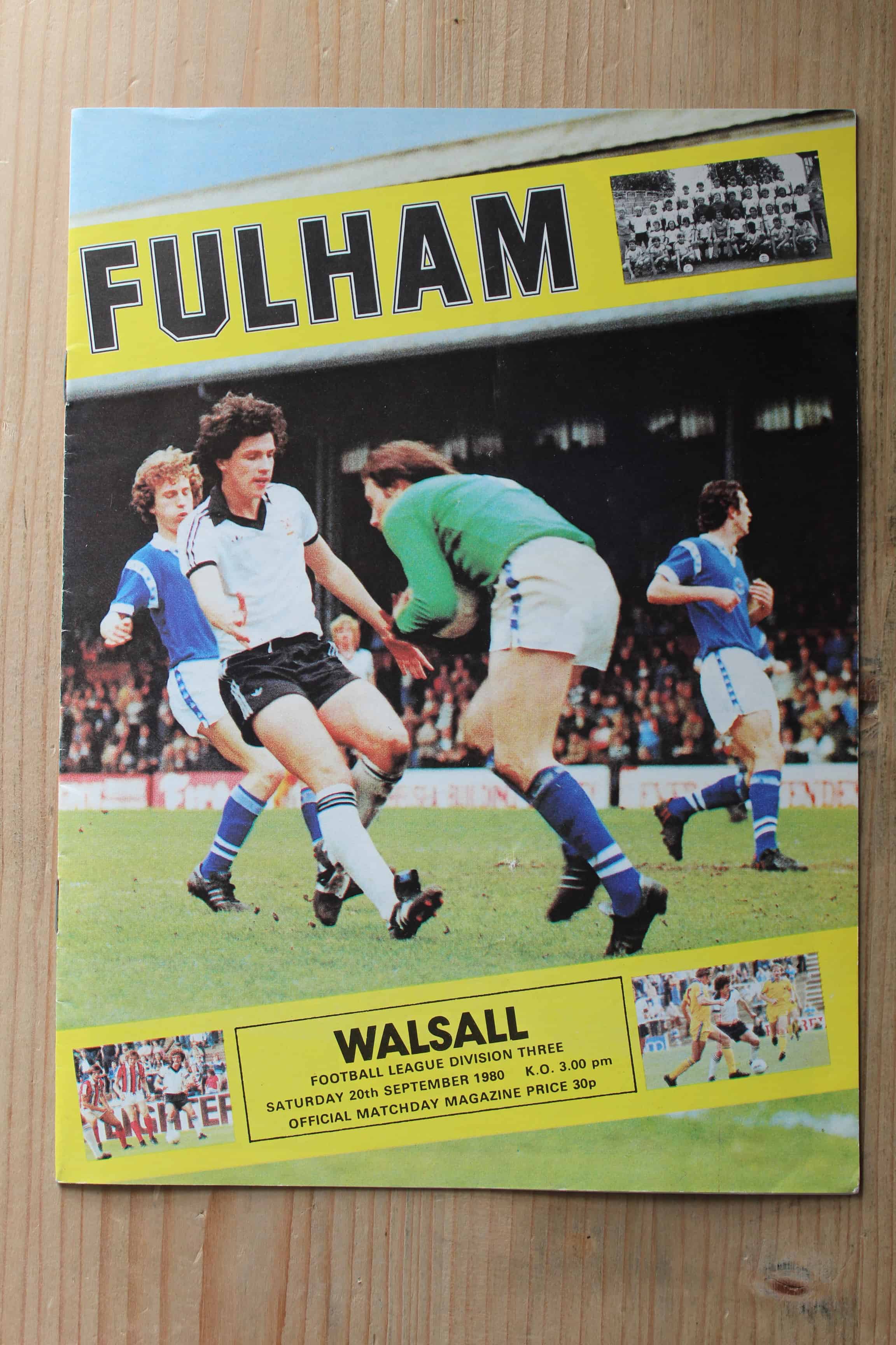 Fulham FC v Walsall FC