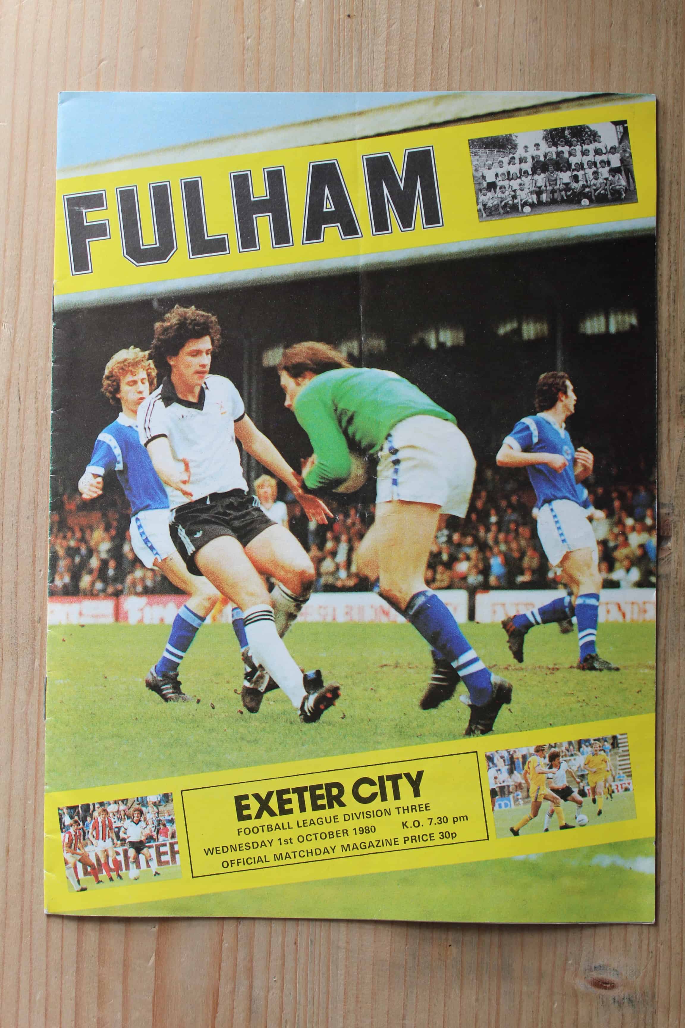 Fulham FC v Exeter City FC