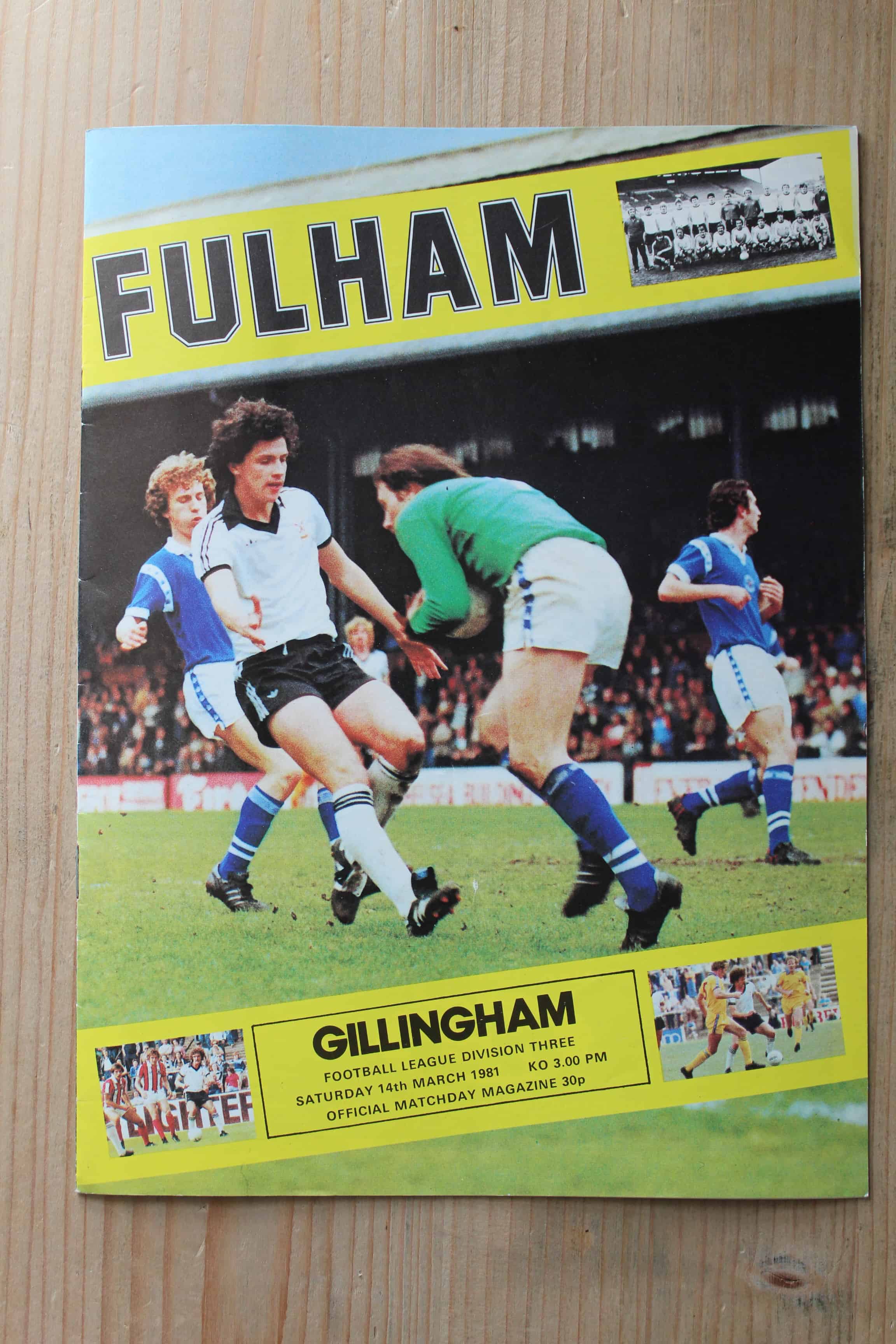 Fulham FC v Gillingham FC