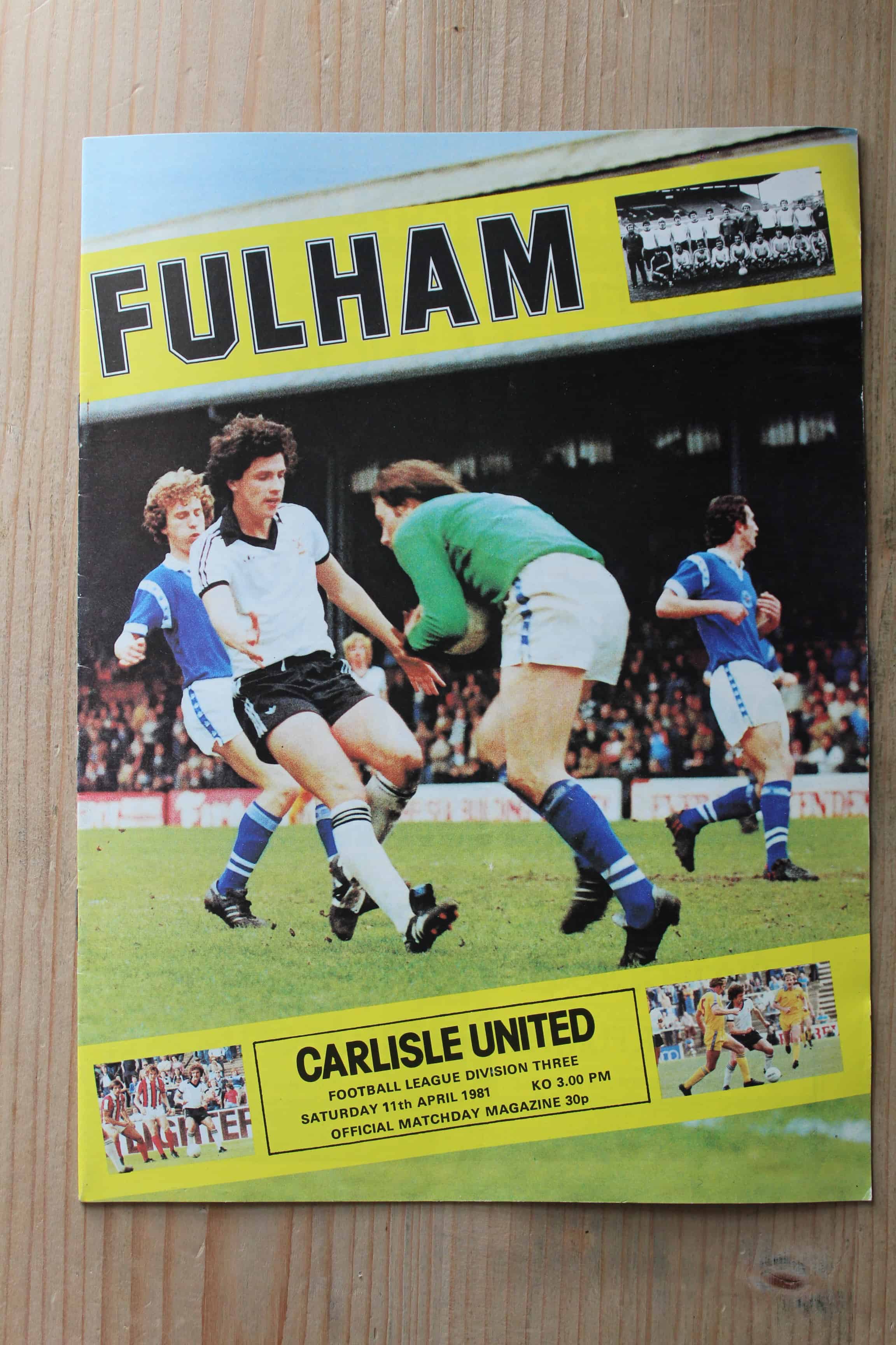 Fulham FC v Carlisle United FC