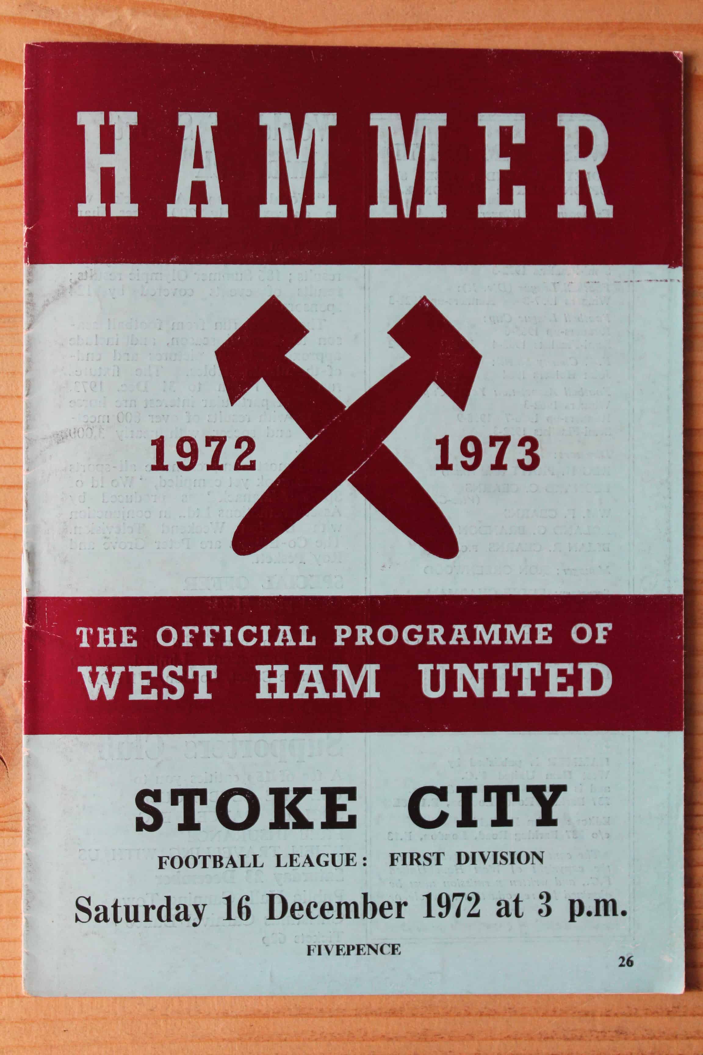 West Ham United FC v Stoke City FC