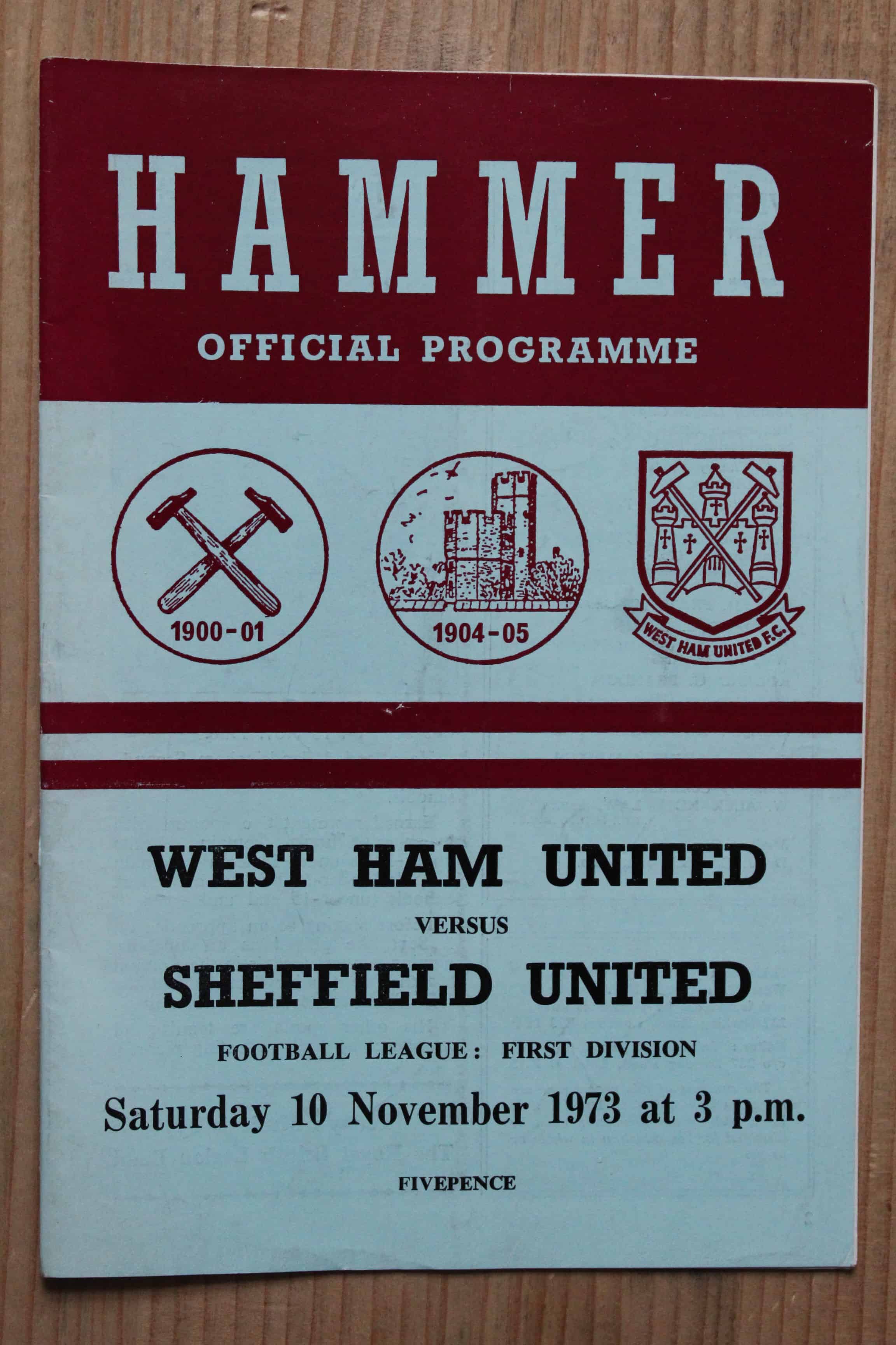 West Ham United FC v Sheffield United FC