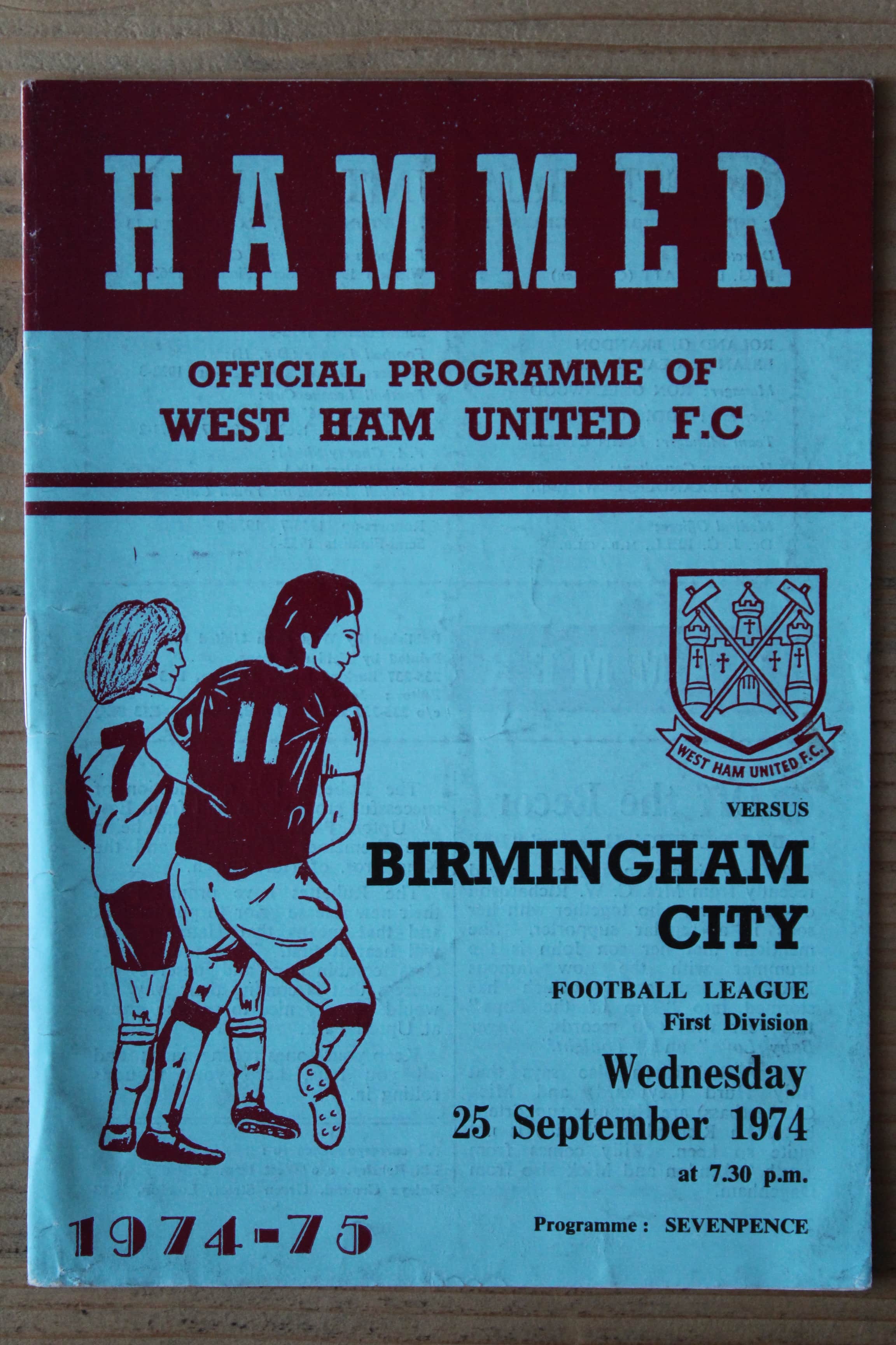 West Ham United FC v Birmingham City FC